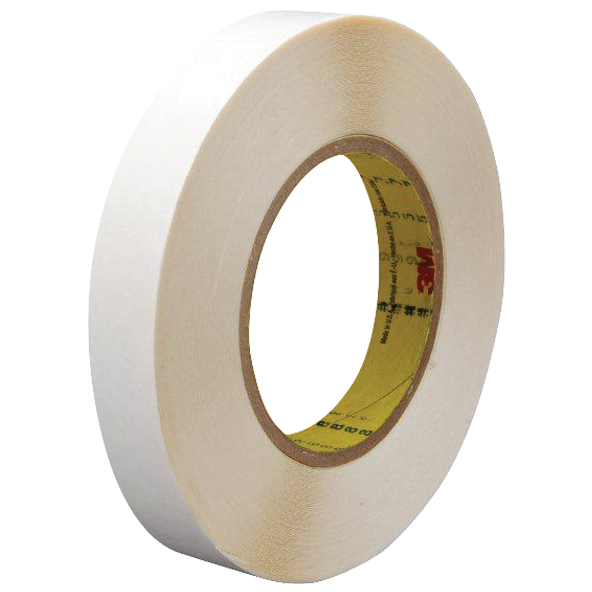 3M™ 9579 Double Sided Film Tape, 9.0 Mil, 1/2" x 36 yds., White, 72/Case