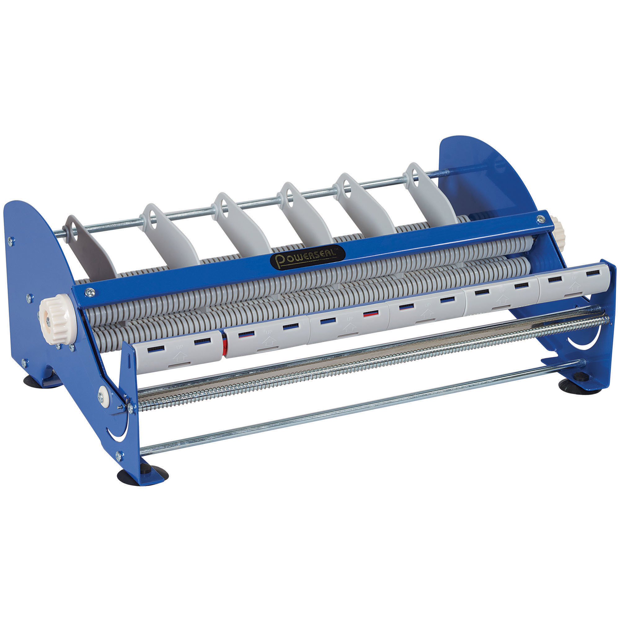 Table Top Label Dispenser, 18", Blue, 1 Each