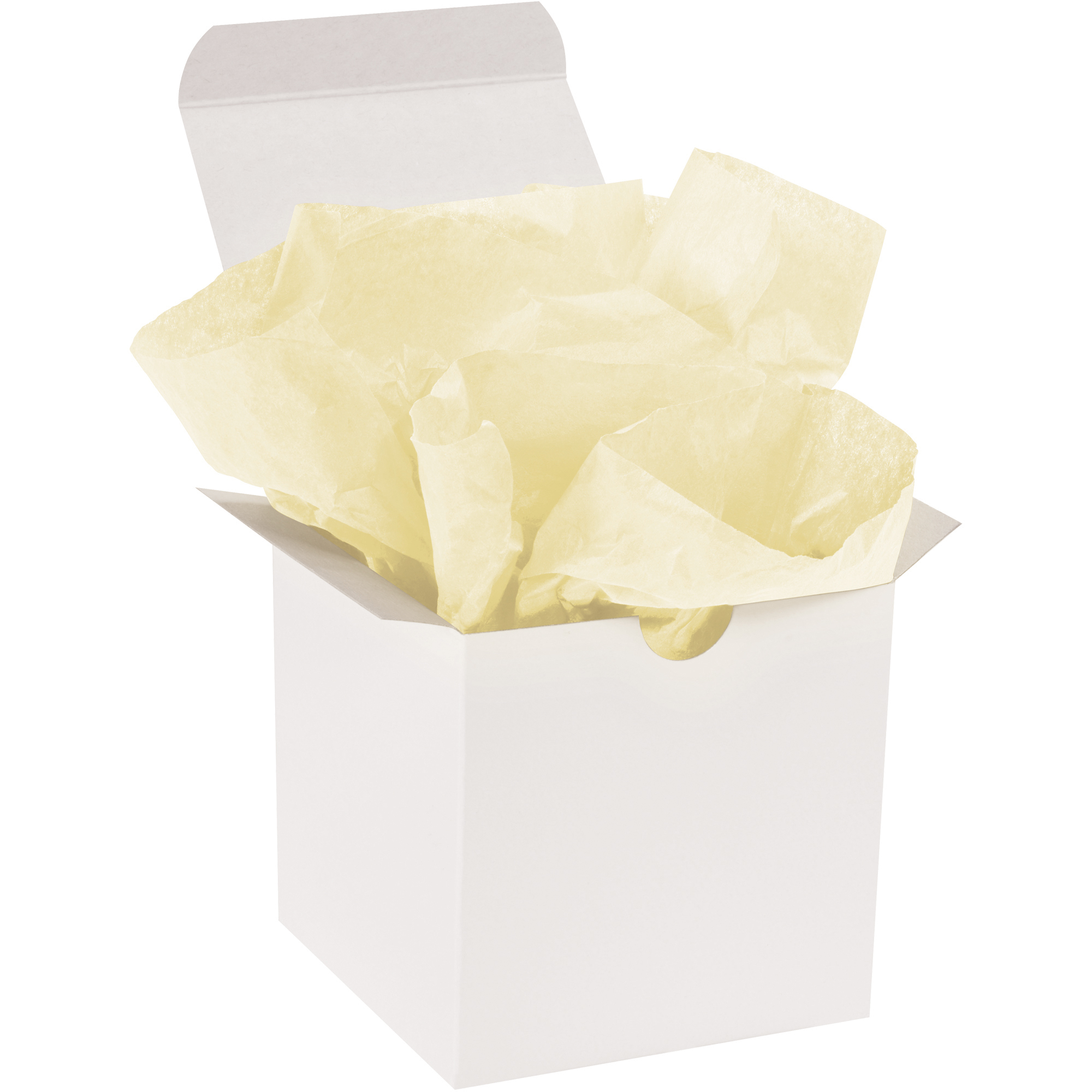 Tissue Paper, Gift Grade, 20" x 30", Yellow, 480/Case
