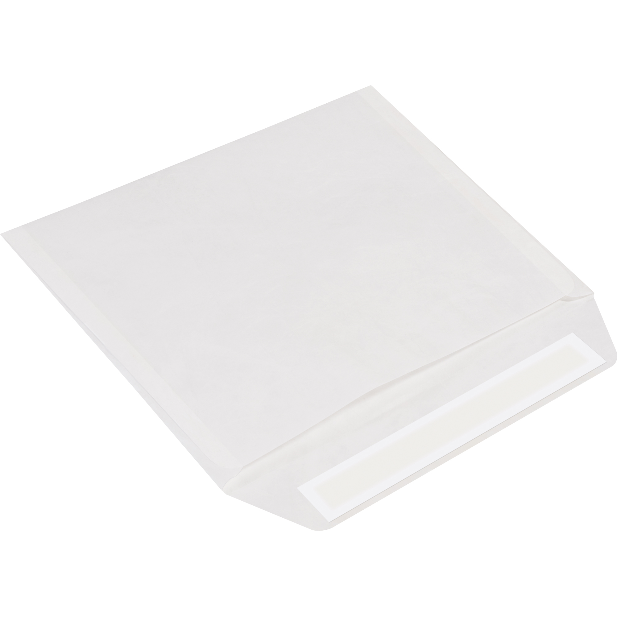 Tyvek® Flat Envelopes, 9" x 12", White, 100/Case