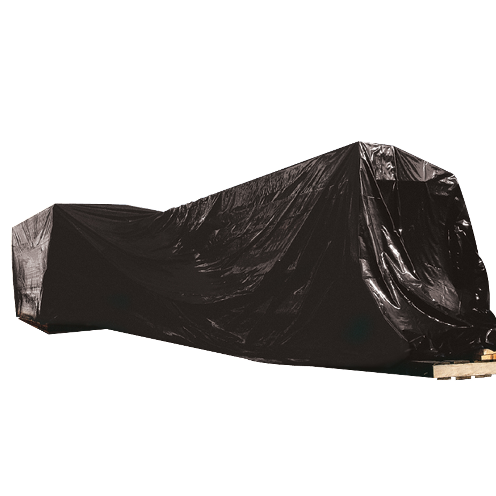 Poly Sheeting, 4 Mil, 10' x 100', Black, 1/Case