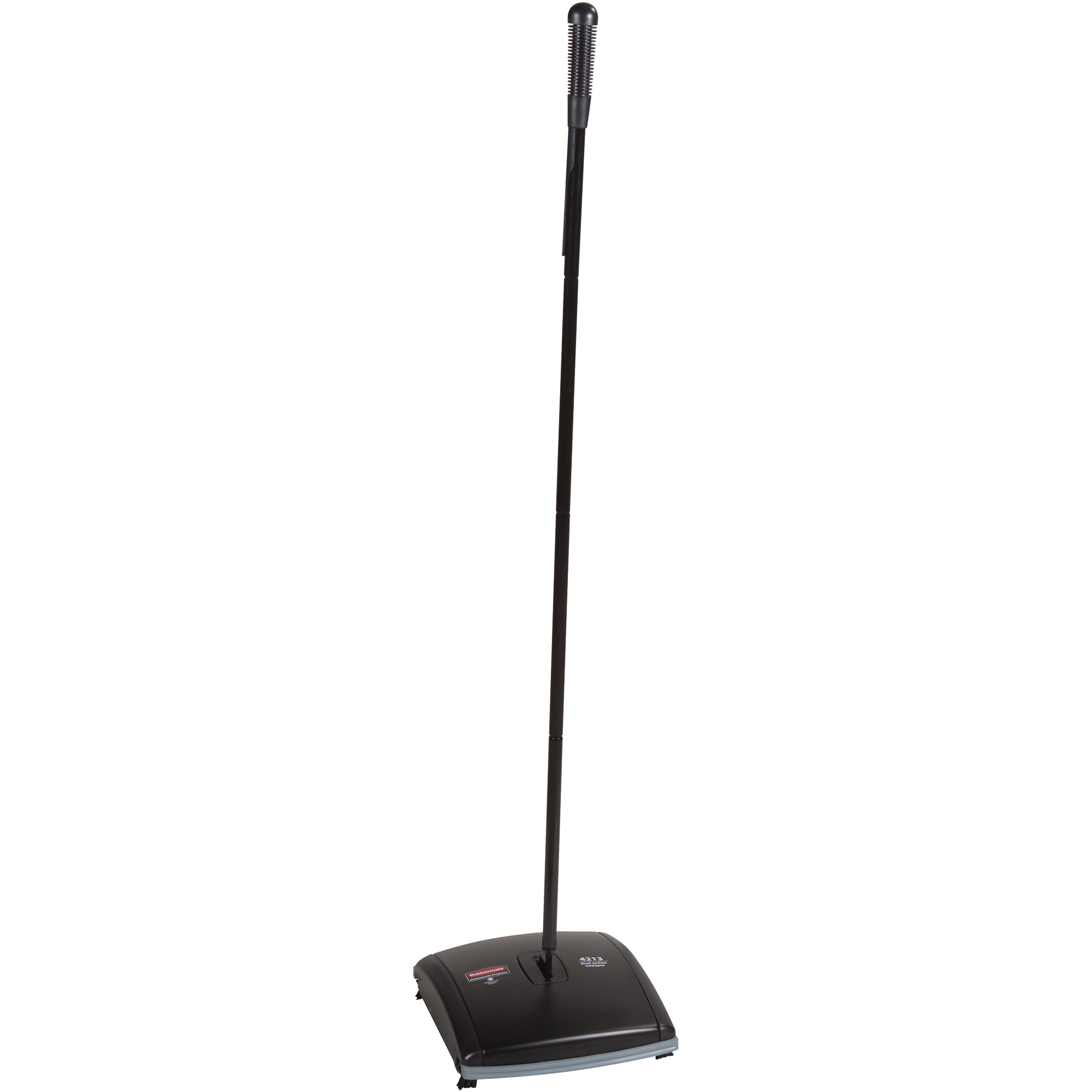 Rubbermaid® Dual-Action Bristle Sweeper, 7 1/2", Black, 1/Each