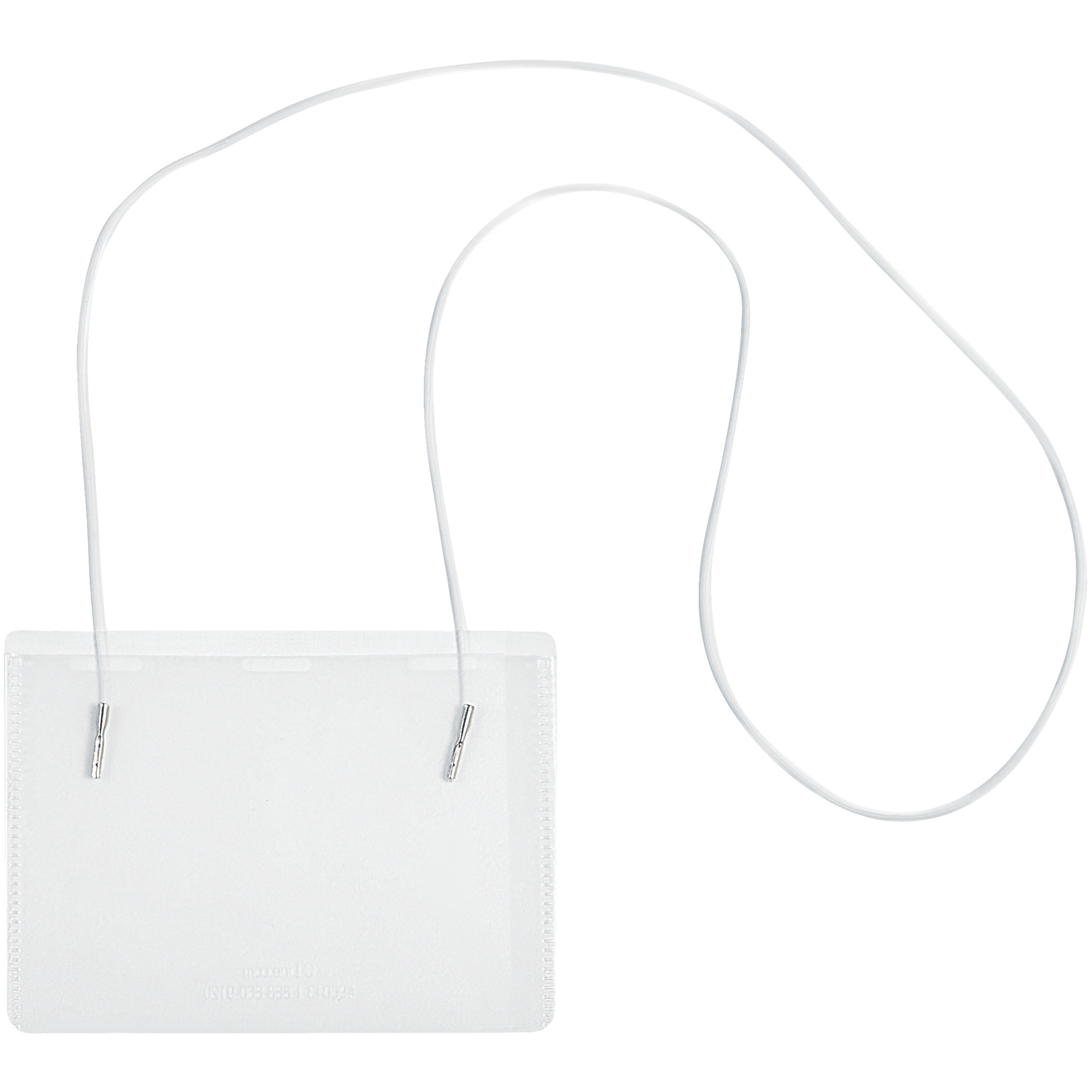 Badge Holders, Hanging Style, 4" x 3", Clear, 50/Case