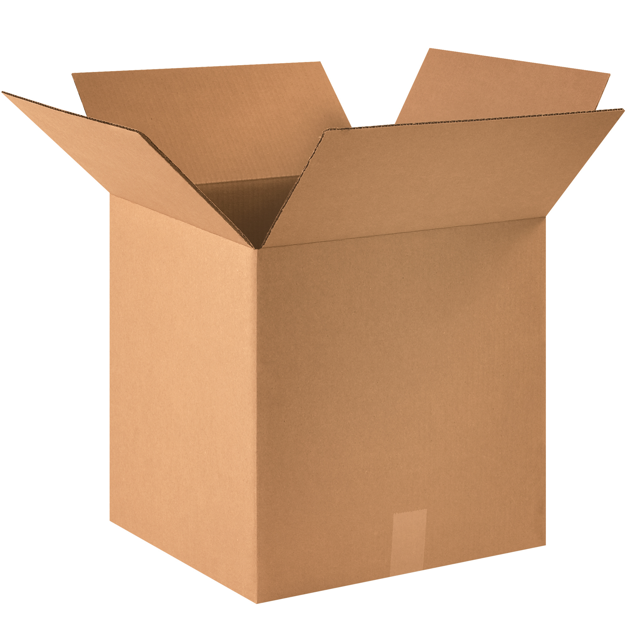 Corrugated Boxes, 16" x 16" x 16", Kraft, 25/Bundle; 125/Skid