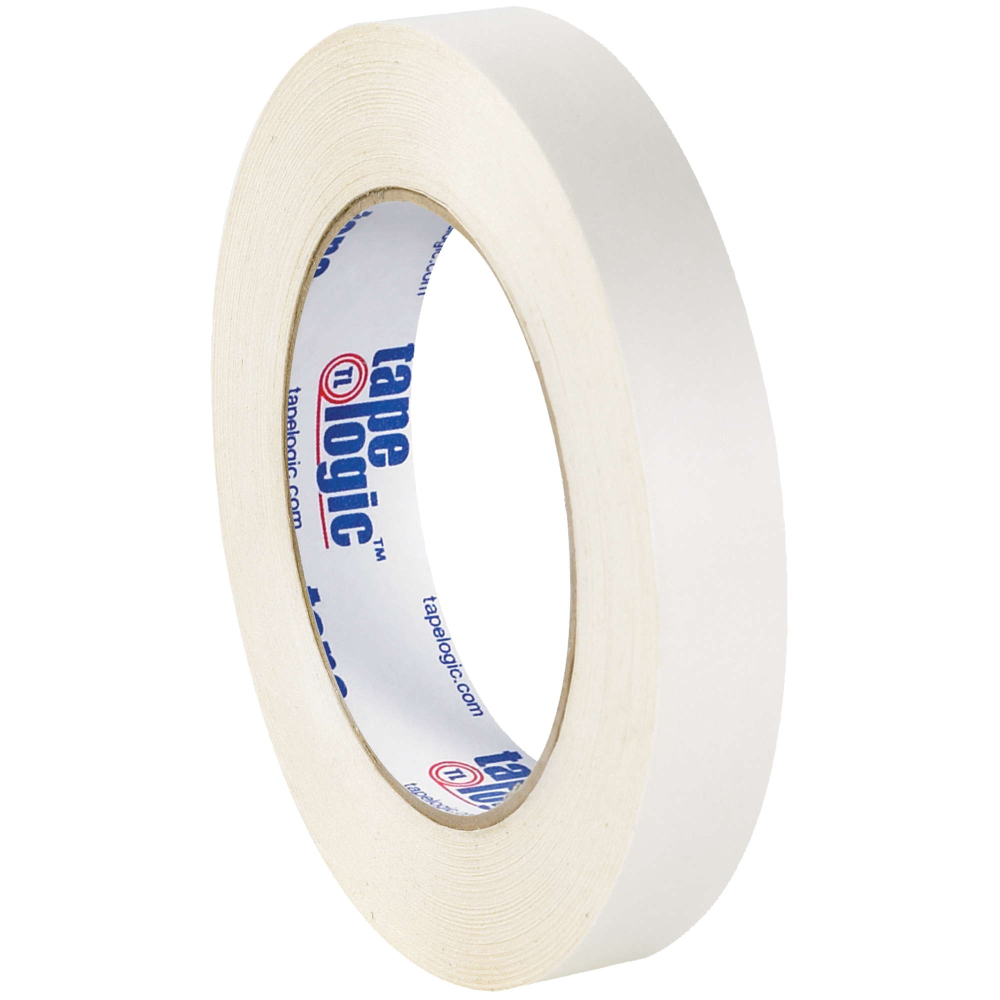 Tape Logic® Double Sided Film Tape, 3.5 Mil, 3/4" x 60 yds., White, 64/Case