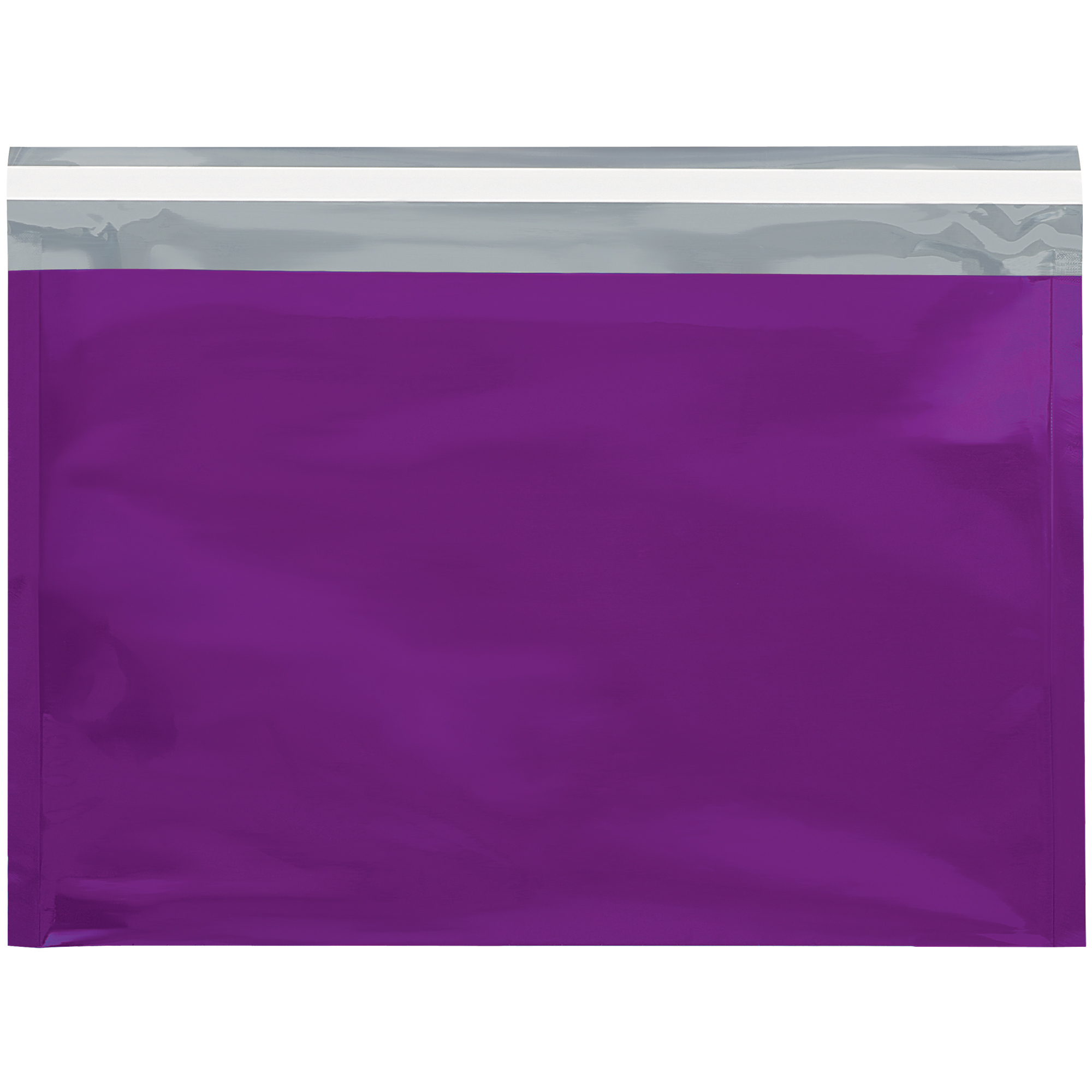 Metallic Glamour Mailers, 9 1/2" x 12 3/4", Purple, 250/Case