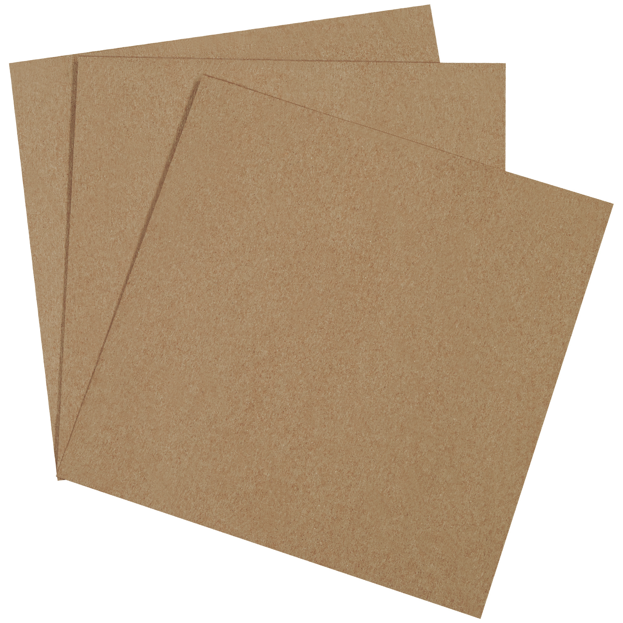 Chipboard Pads, 12" x 12", Kraft, 625/Case