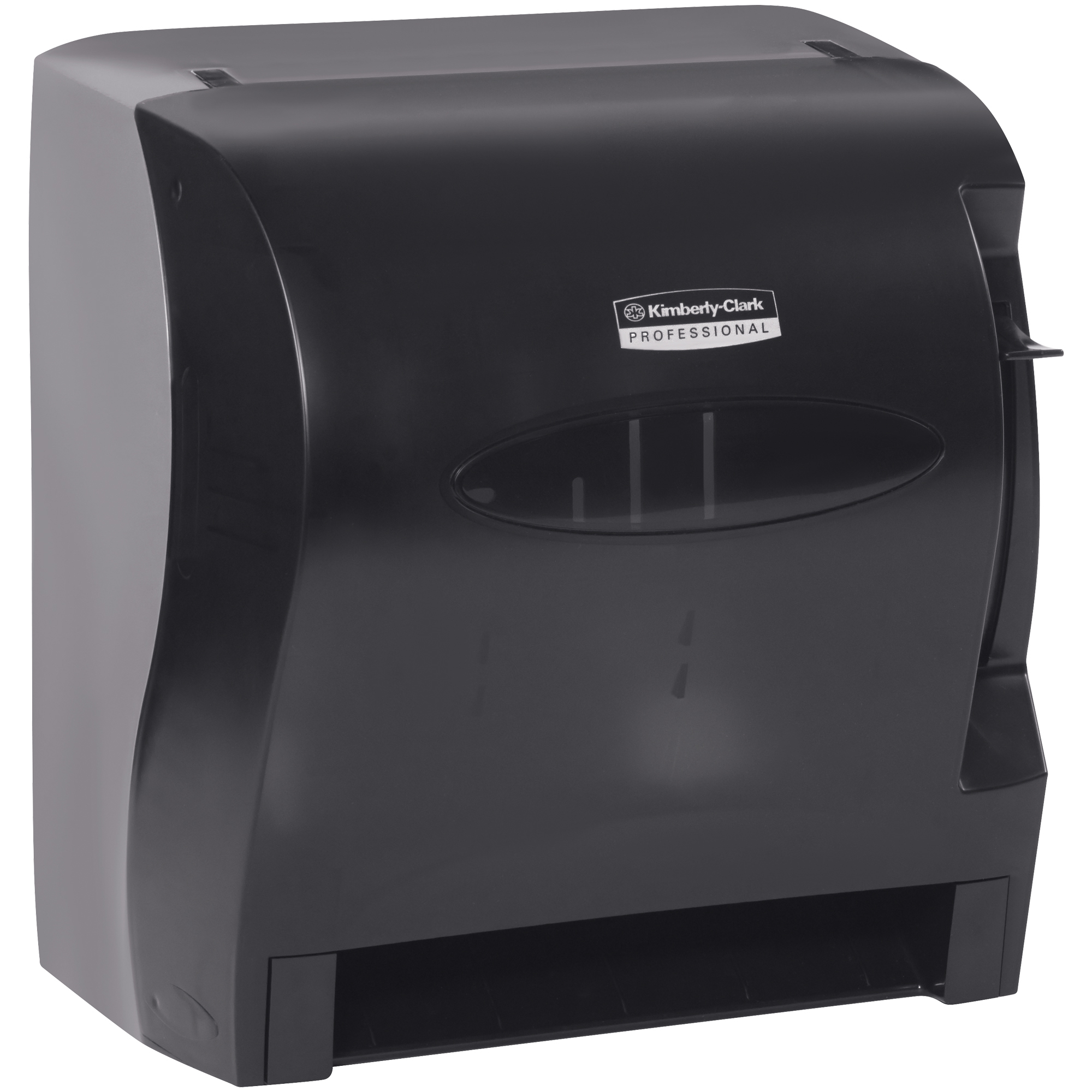 Kimberly-Clark® Lev-R-Matic® Roll Towel Dispenser, 13" x 14" x 10", Black, 1/Case
