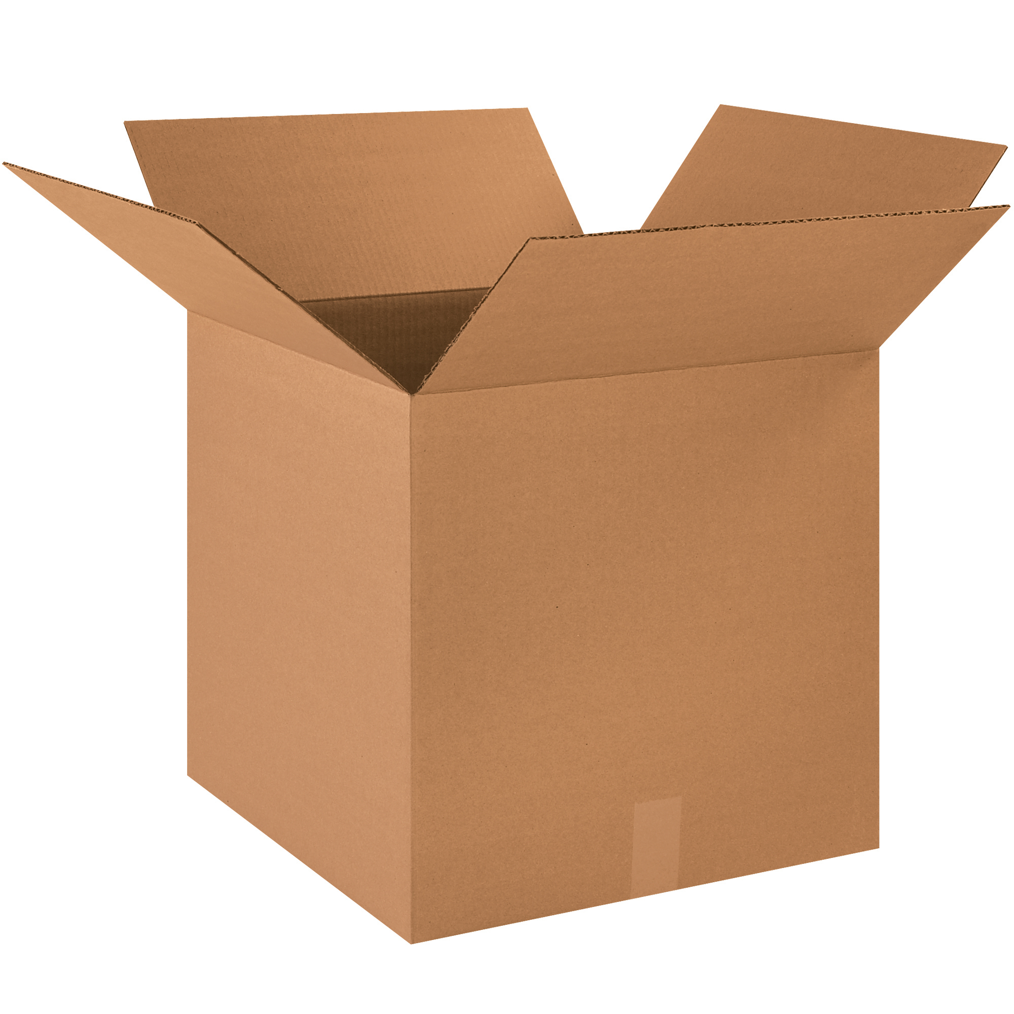 Heavy-Duty Boxes, 18" x 18" x 18", Kraft, 20/Bundle; 120/Skid