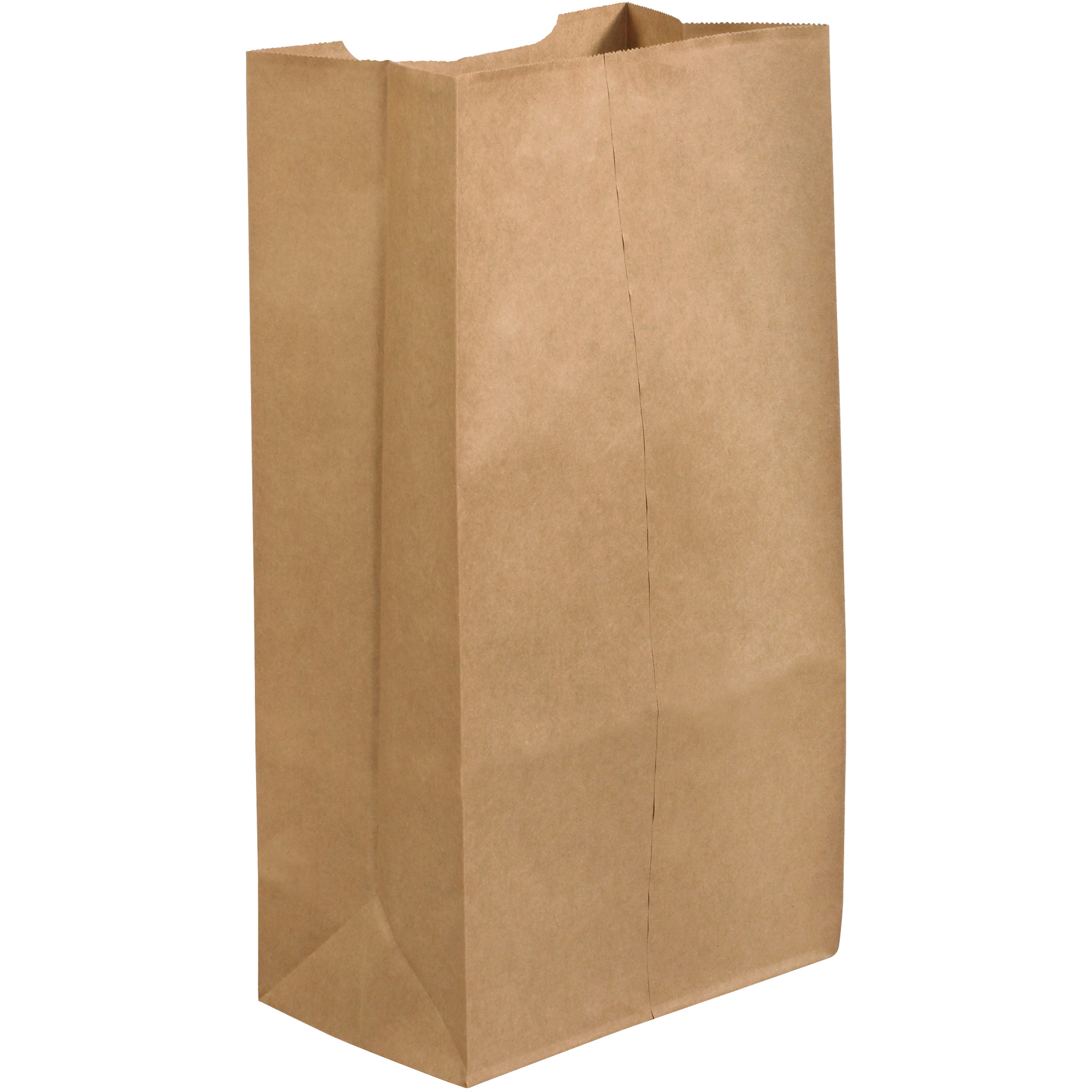 Grocery Bags, 12" x 7" x 21 3/4", Kraft, 250/Case
