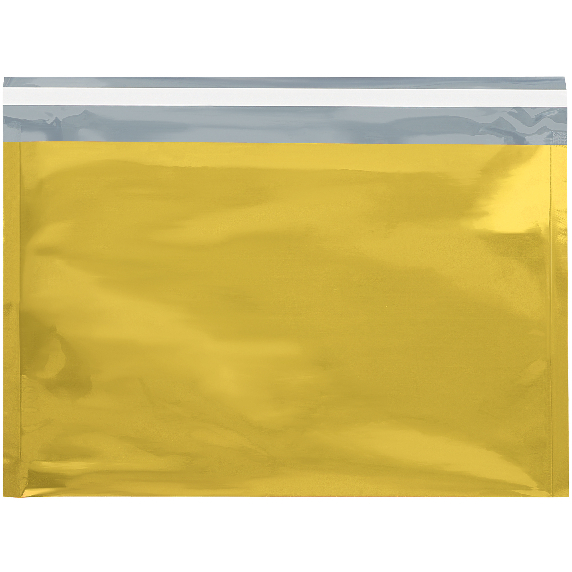 Metallic Glamour Mailers, 9 1/2" x 12 3/4", Gold, 250/Case