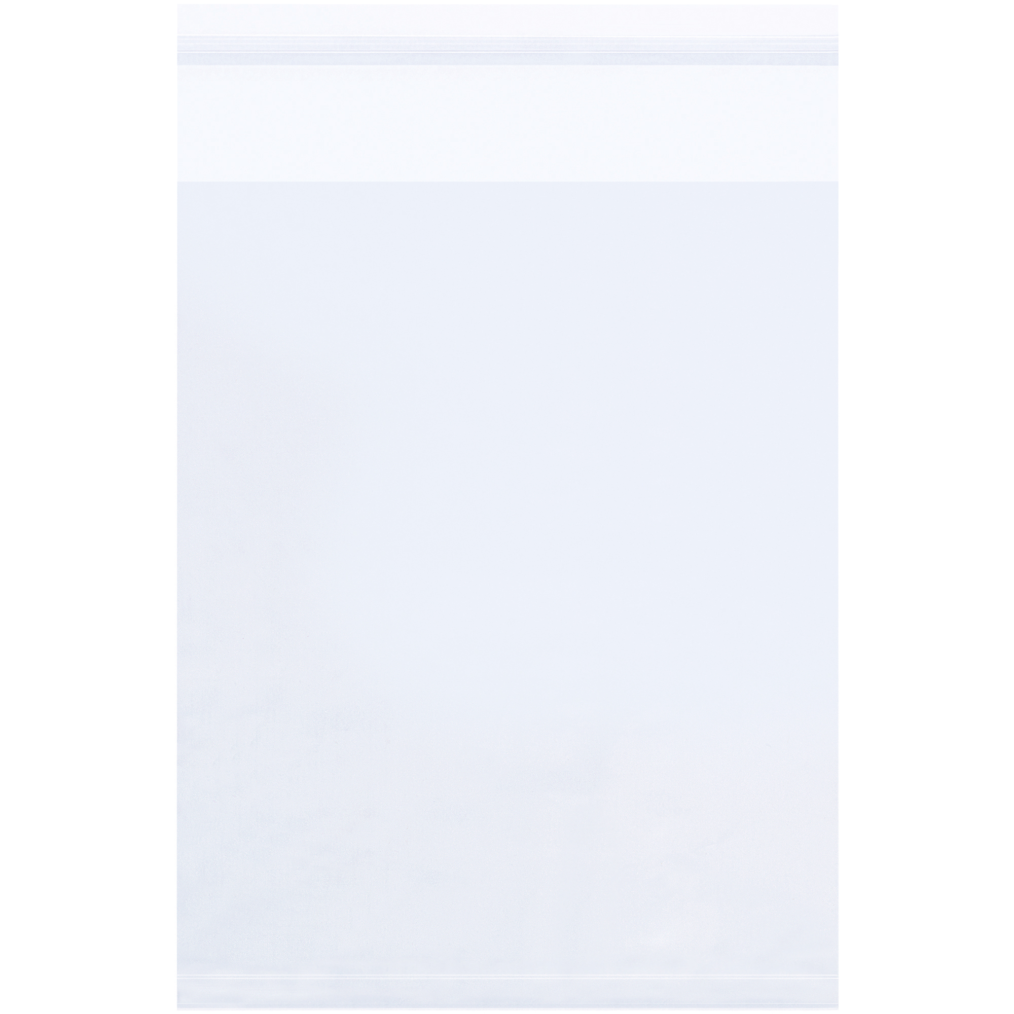 Resealable Polypropylene Bags 1.5 Mil, 6" x 11", Clear, 1000/Case