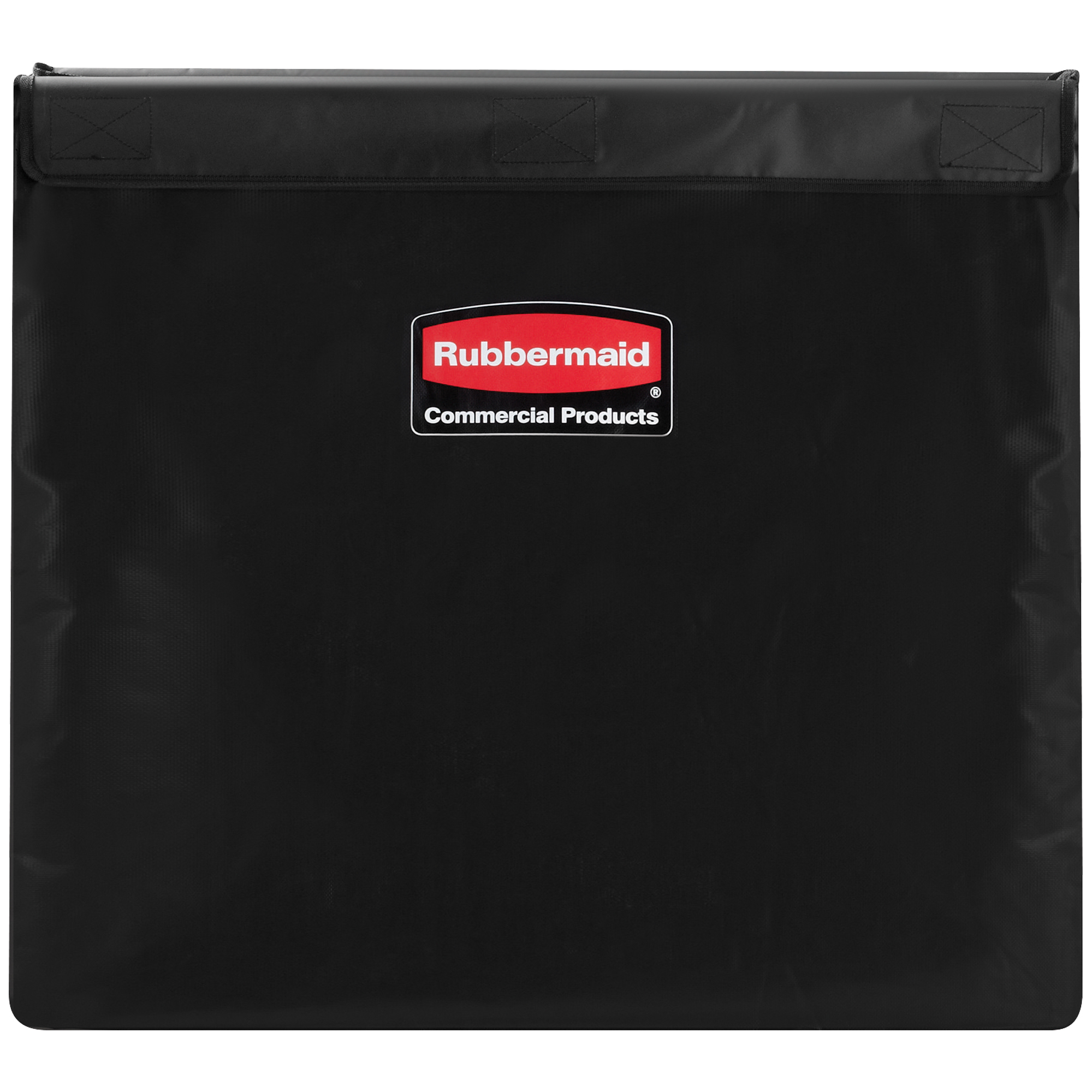 Rubbermaid® Collapsible Basket Truck Replacement Liner, 8 Bushel, Black, 1/Case