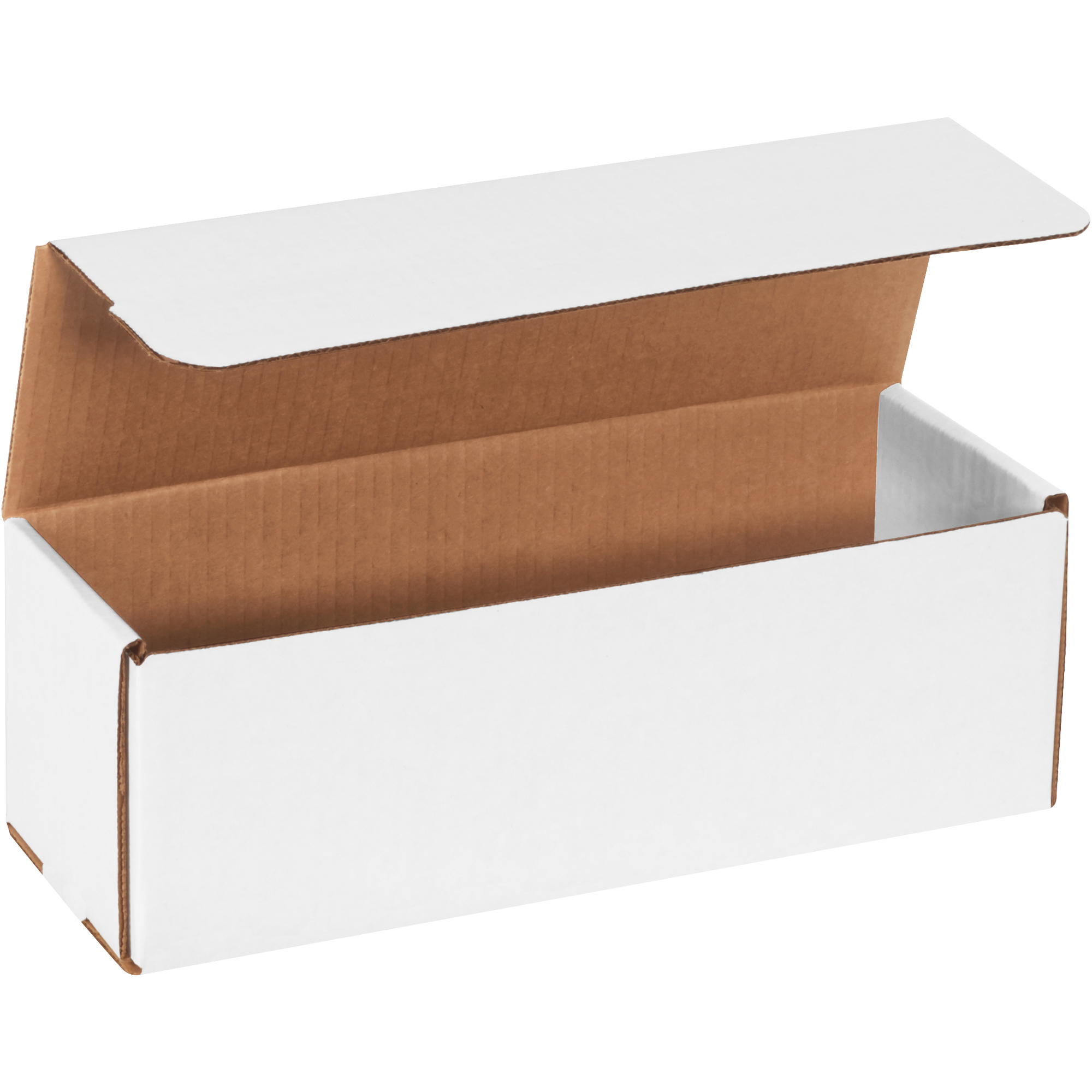 Corrugated Mailers, 12" x 4" x 4", White, 25/Bundle