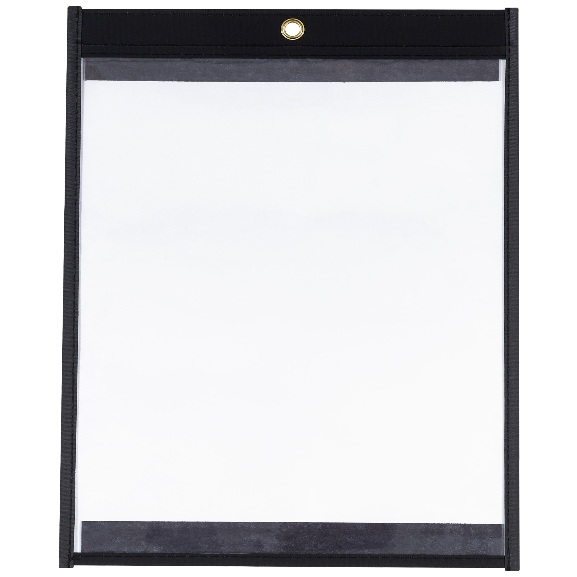 Magnetic Job Ticket Holders, 9" x 12", Black, 25/Case