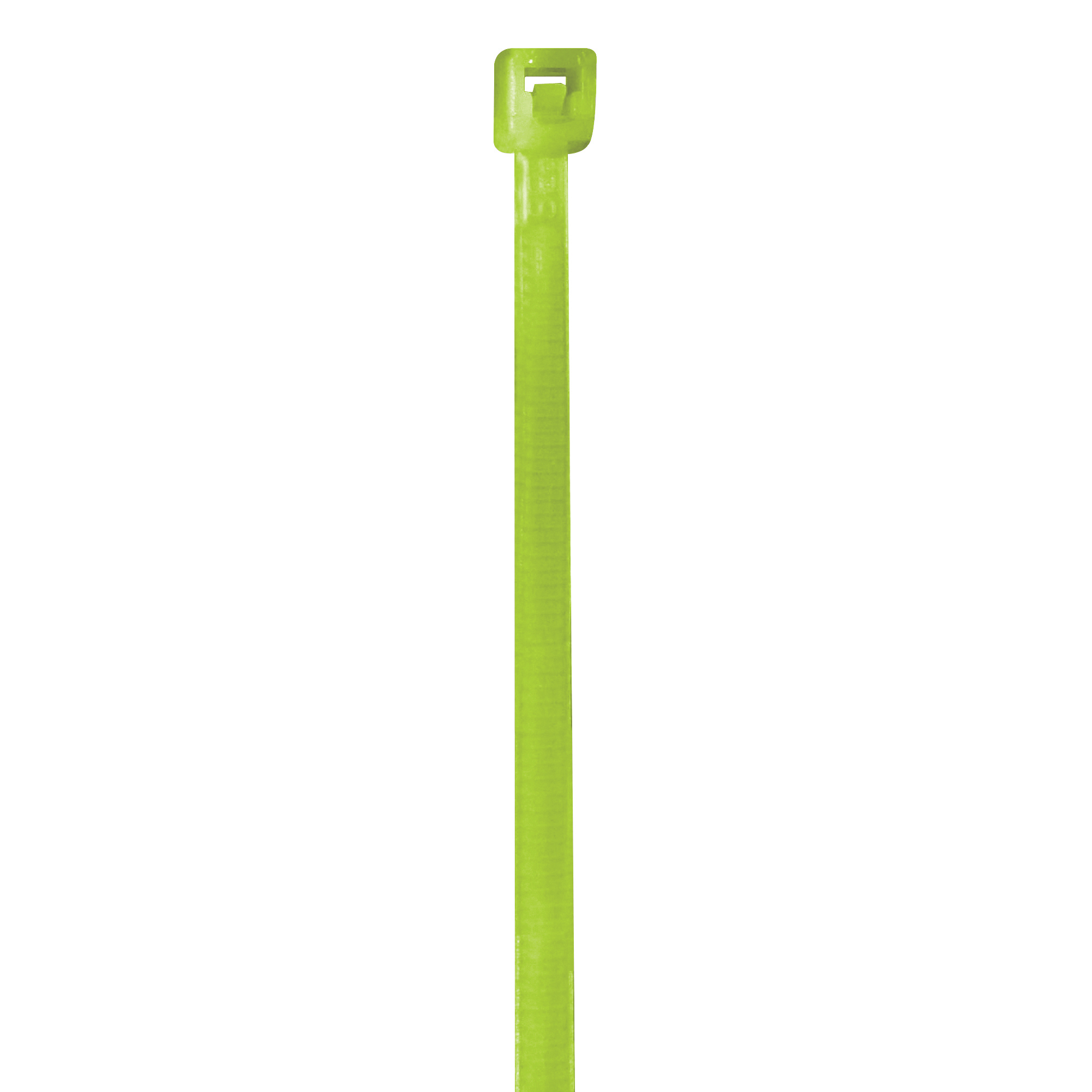 Colored Cable Ties, 18#, 4", Fluorescent Green, 1000/Case