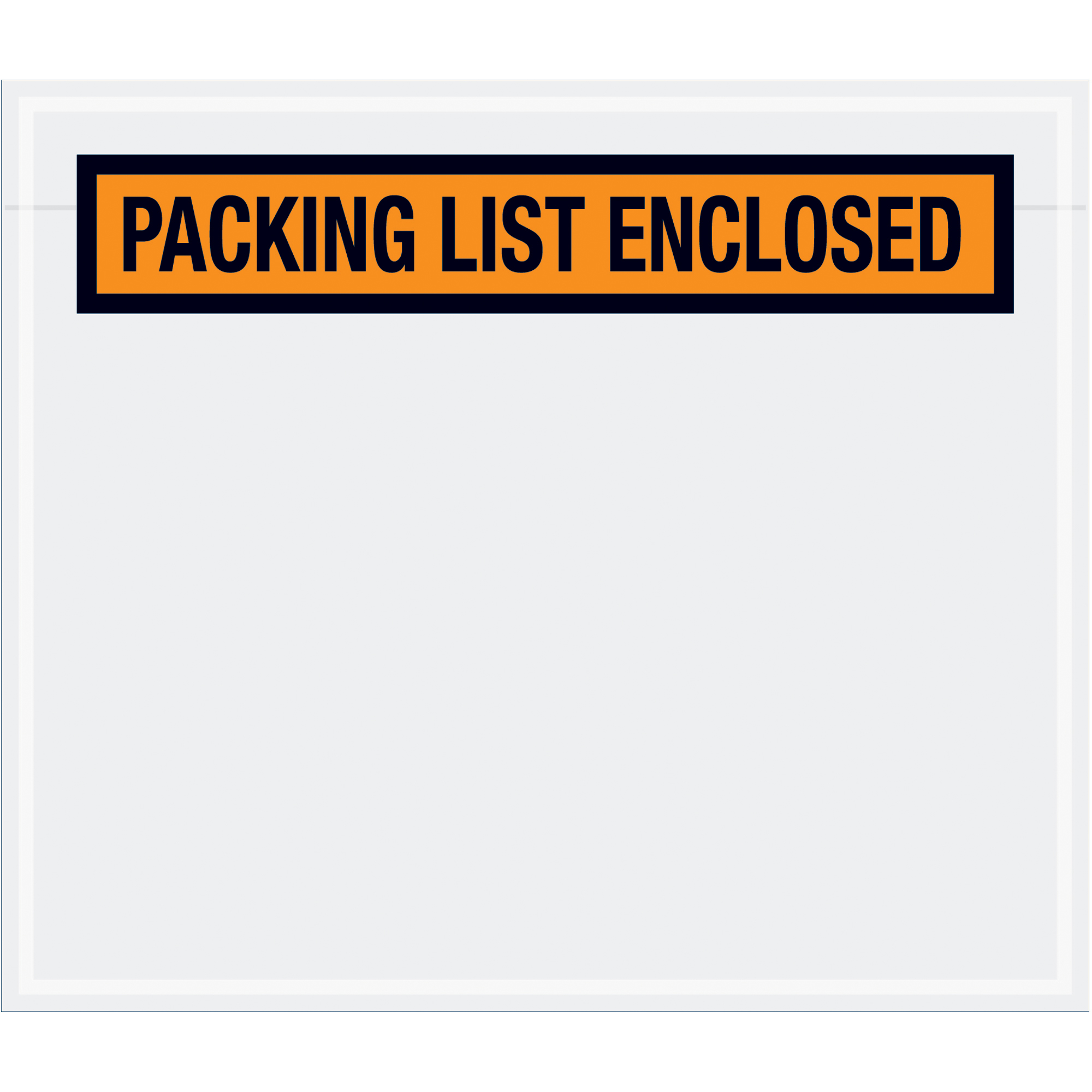 Tape Logic® "Packing List Enclosed" Envelopes, 7" x 6", Orange, 1000/Case