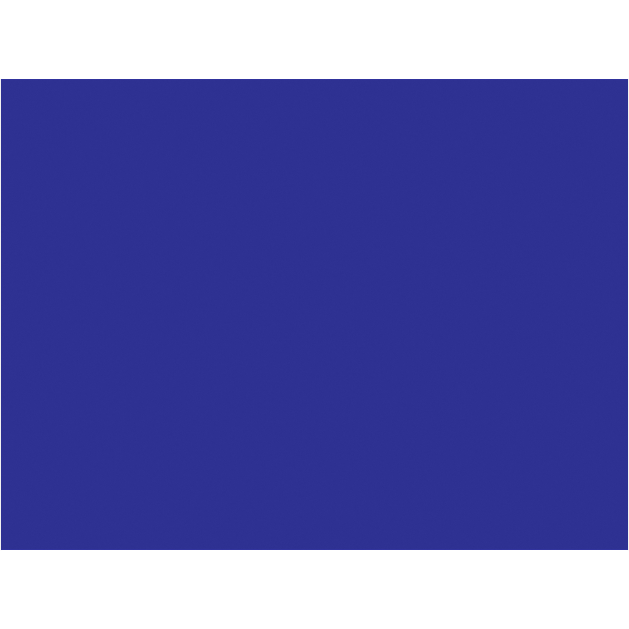 Tape Logic® Inventory Rectangle Labels, 3" x 4", Dark Blue, 500/Roll