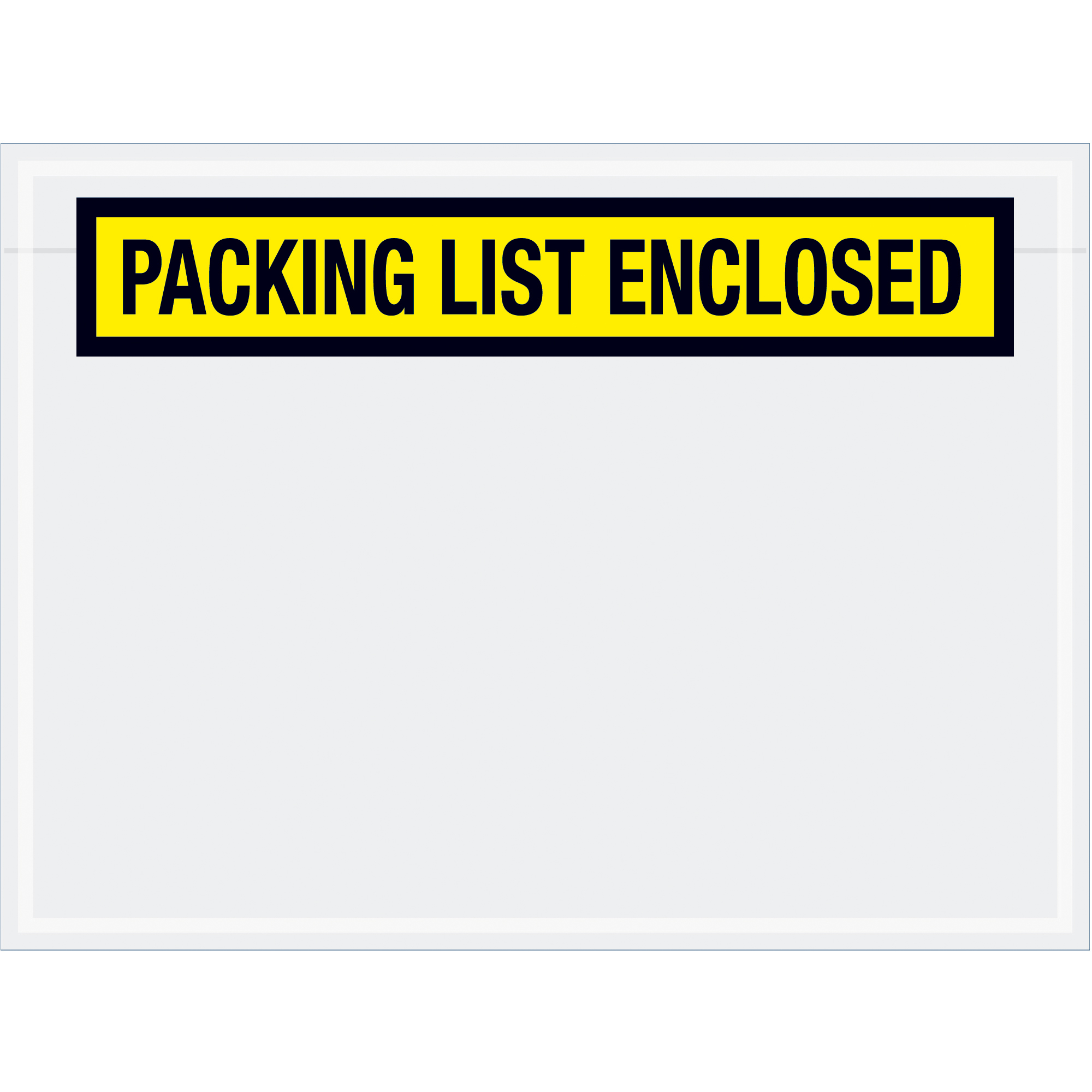 Tape Logic® "Packing List Enclosed" Envelopes, 6 3/4" x 5", Yellow, 1000/Case