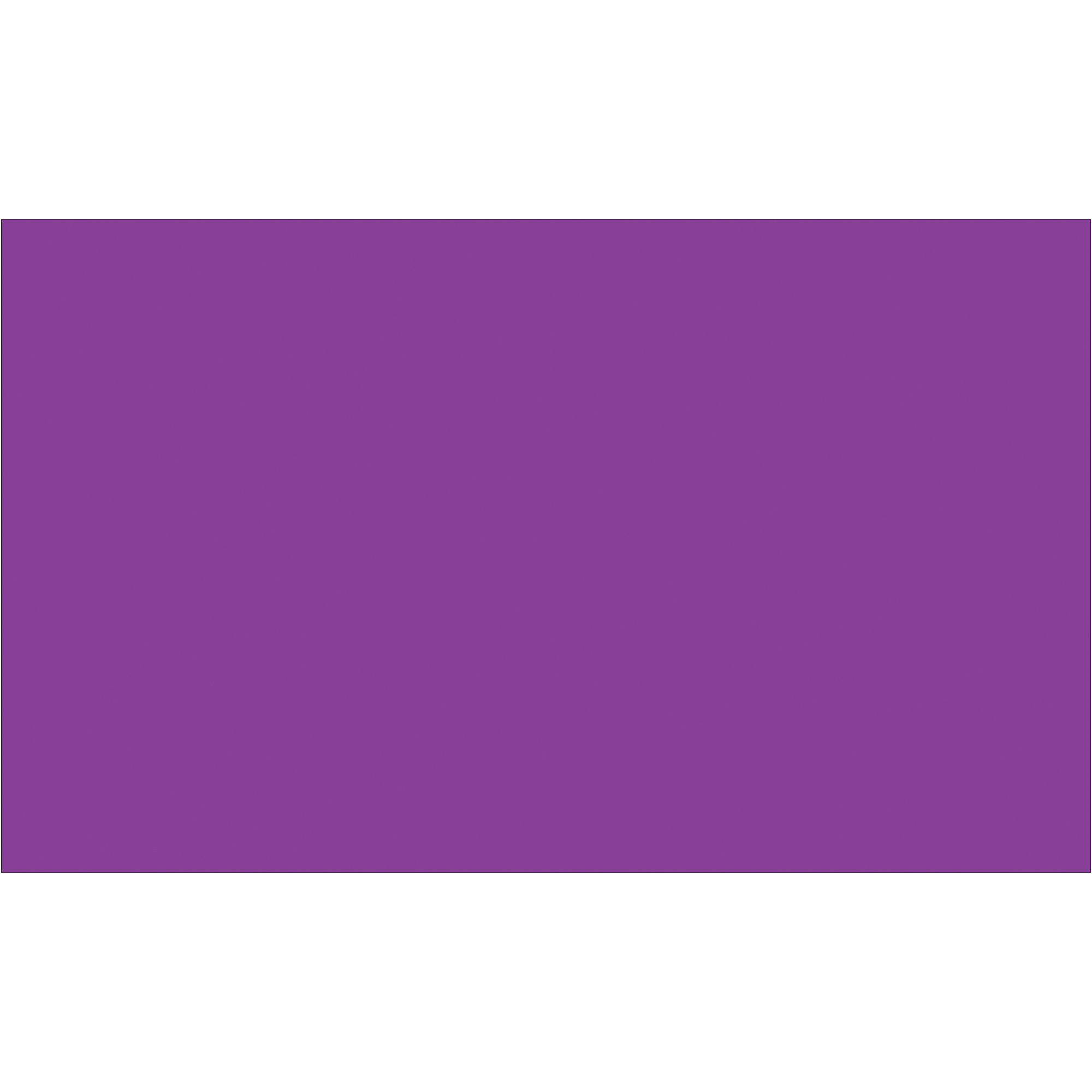 Tape Logic® Inventory Rectangle Labels, 3" x 5", Purple, 500/Roll