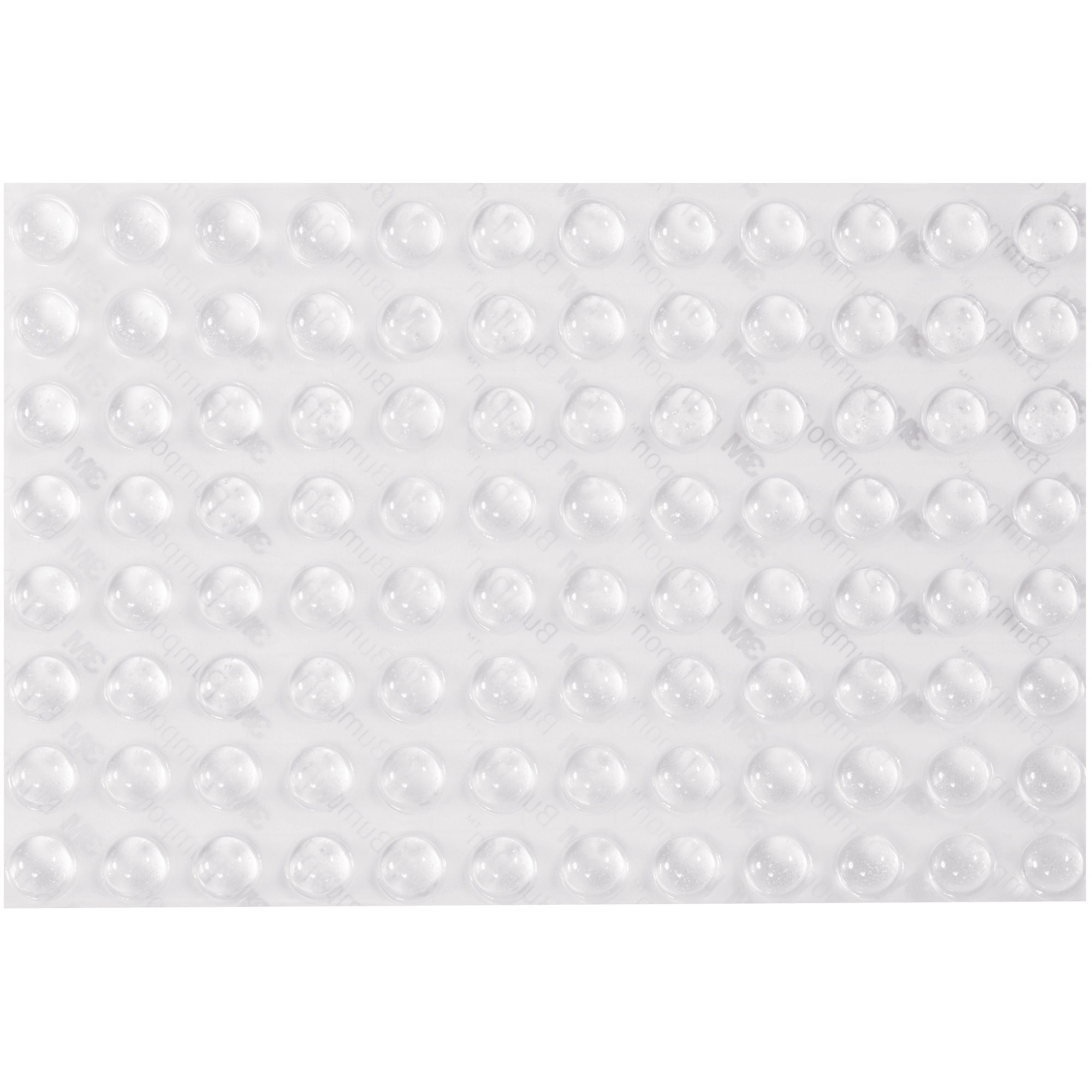 3M™ Bumpon™ Dome Protective Tape, 3/8" x 5/32", Clear, 3000/Case