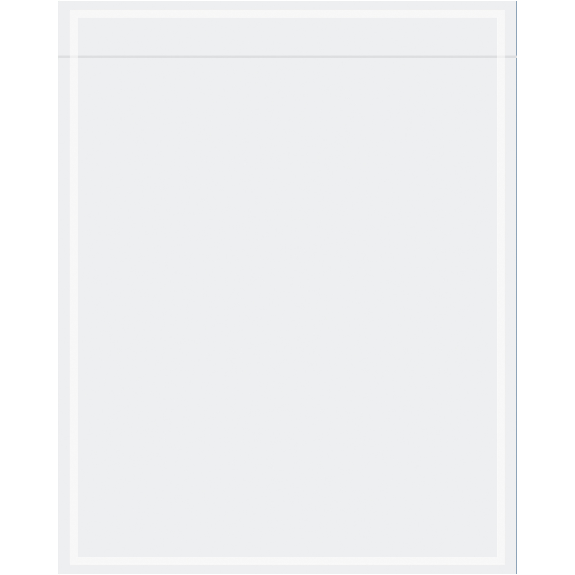 Tape Logic® "Clear Face" Document Envelopes, 12" x 15", Clear, 500/Case