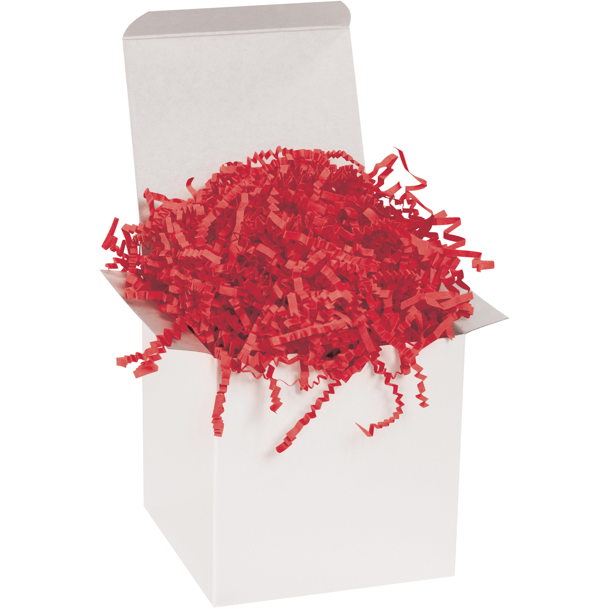 Crinkle Paper, 10 lb., Red, 1/Case