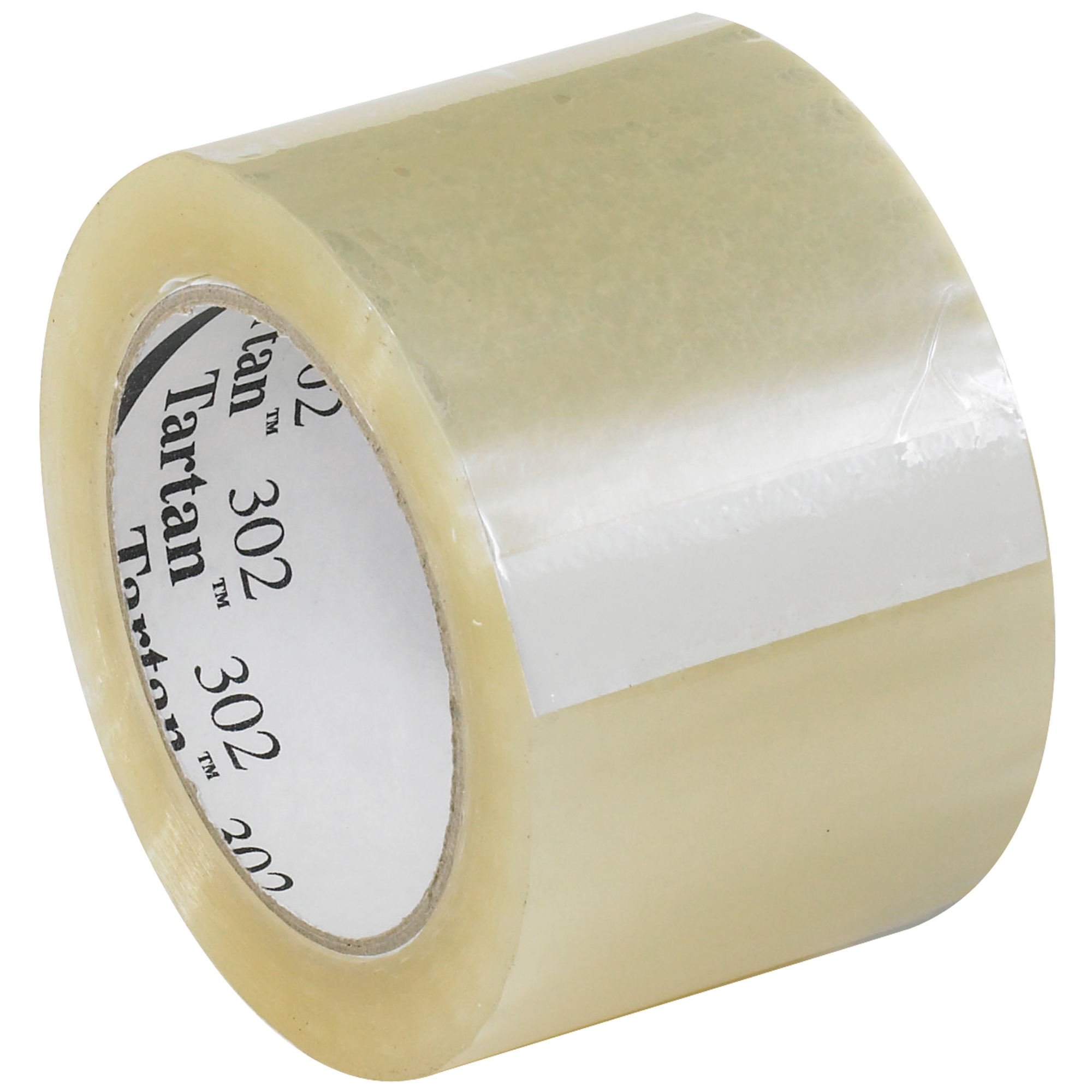 3M™ 302 Carton Sealing Tape, 1.6 Mil, 3" x 110 yds., Clear, 24/Case