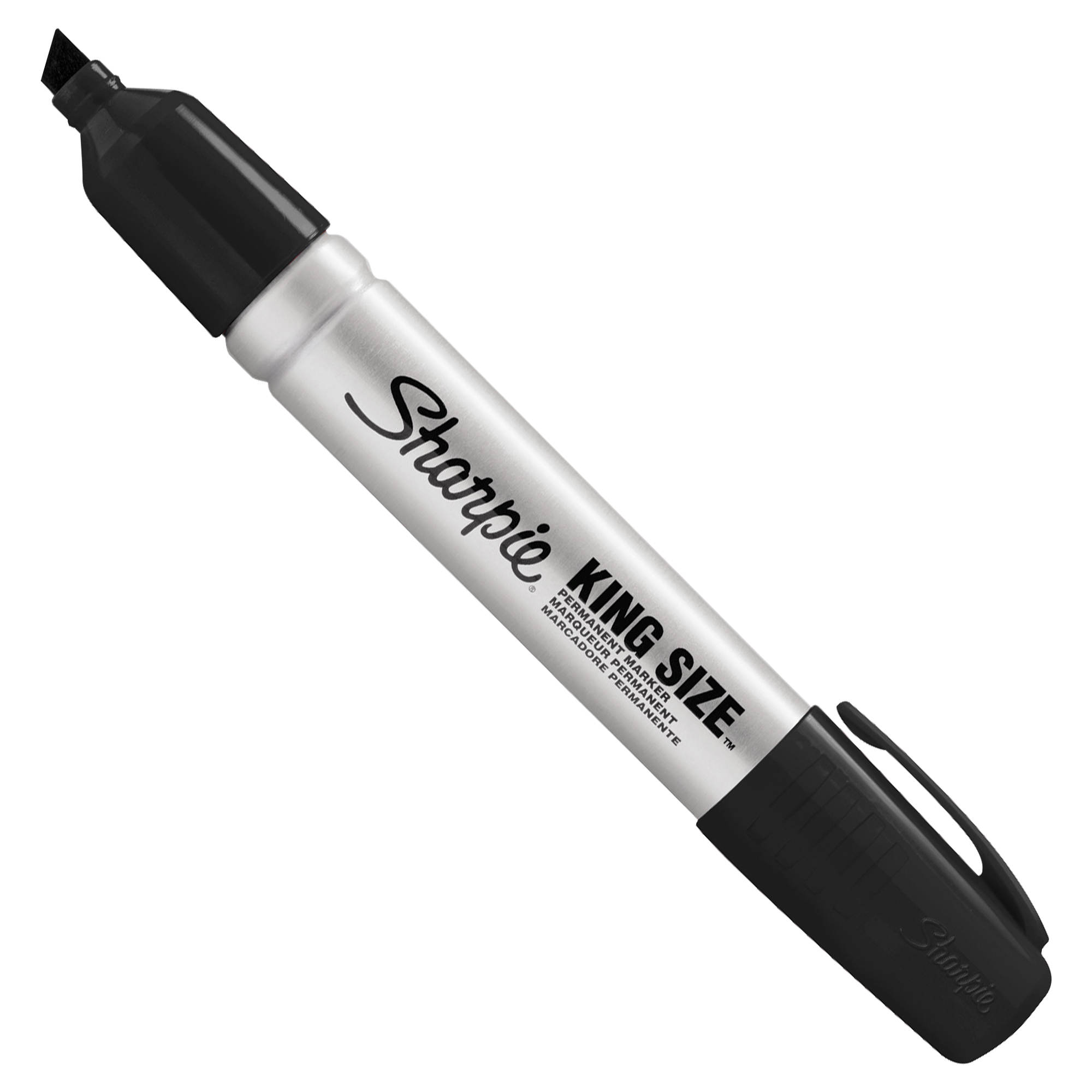 Sharpie® King Size™ Markers, Black, 12/Case
