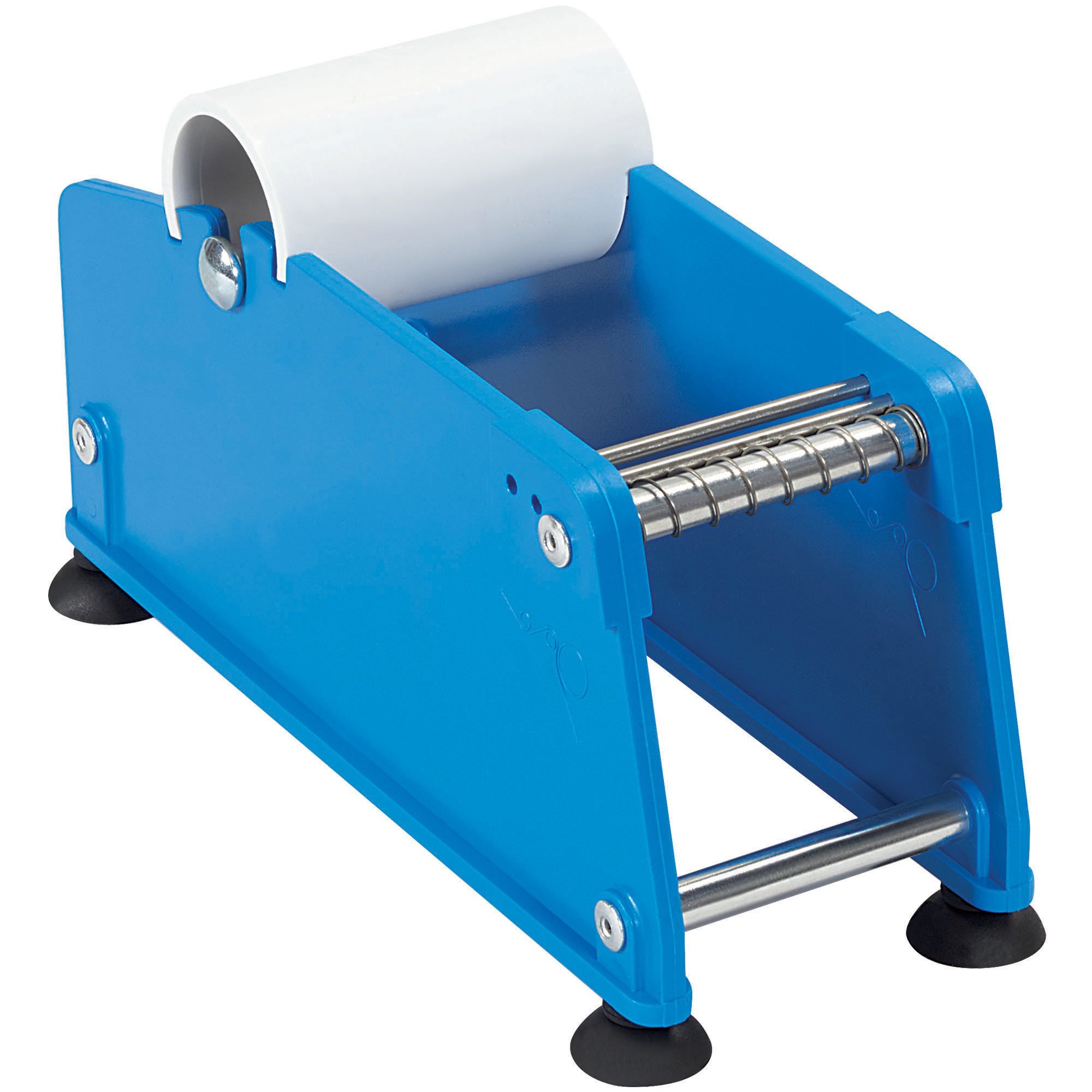 Mailing Label Dispenser, 2", Blue, 1/Each