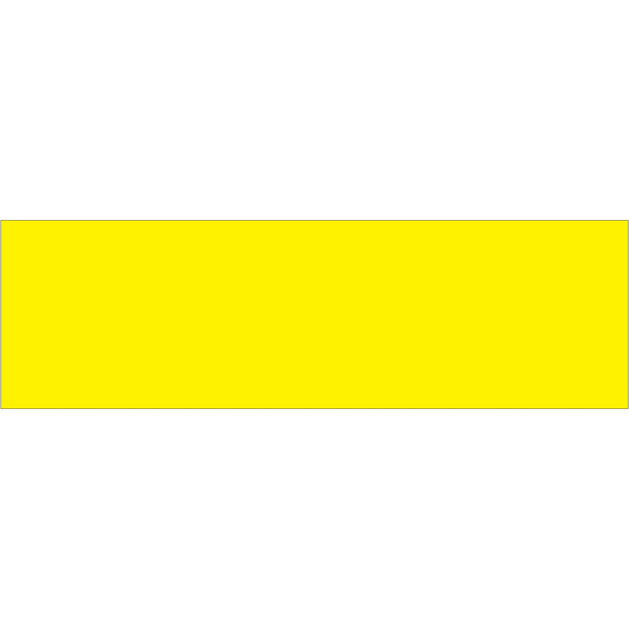 Tape Logic® Inventory Rectangle Labels, 3" x 10", Fluorescent Yellow, 250/Roll