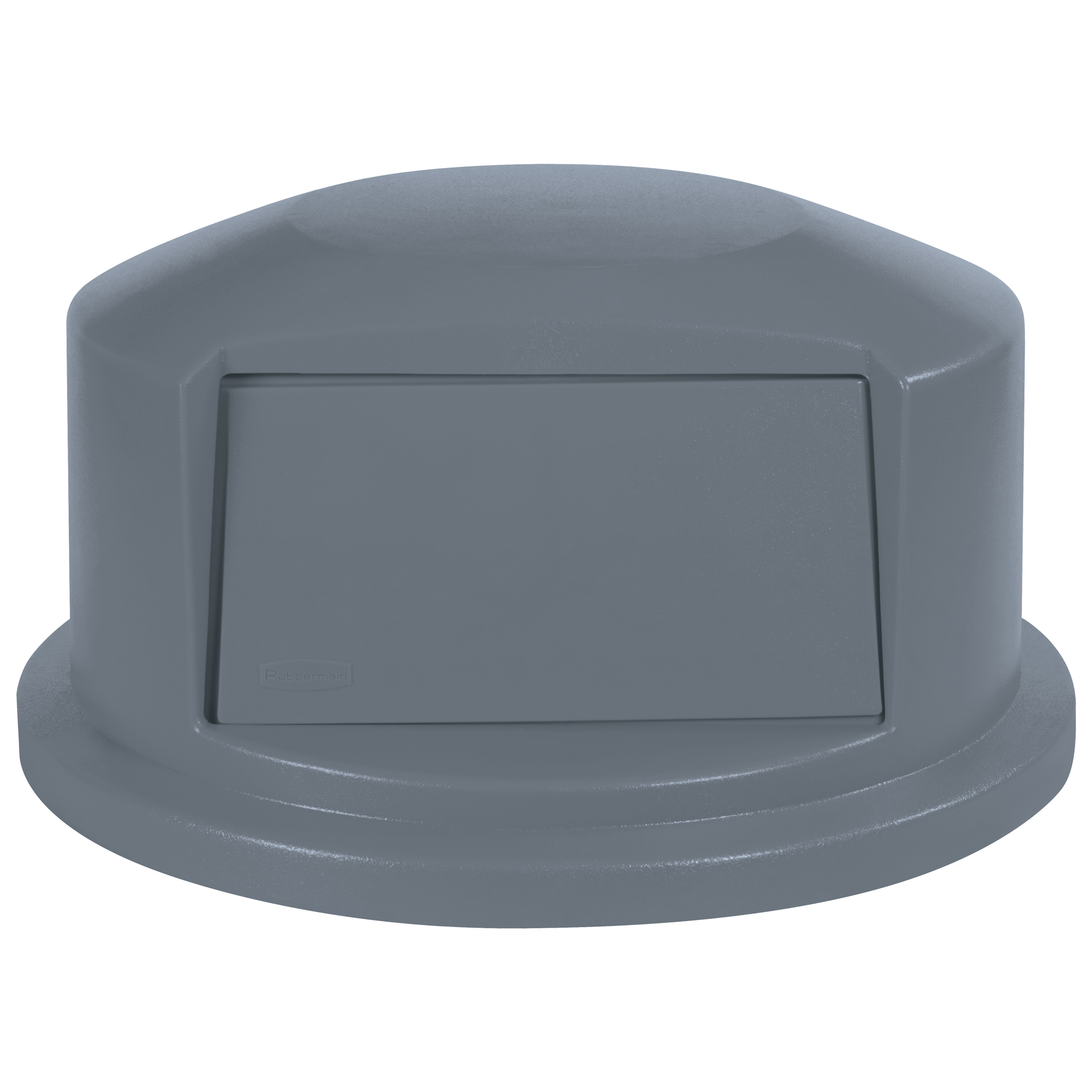 Rubbermaid® Brute® Domed Trash Can Lid, 44 Gallon, 13" x 25", Gray, 1/Each
