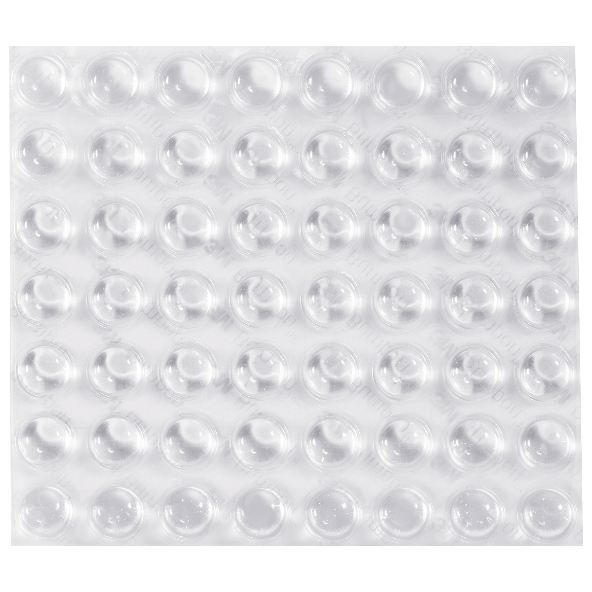 3M™ Bumpon™ Dome Protective Tape, 7/16" x 13/64", Clear, 3000/Case
