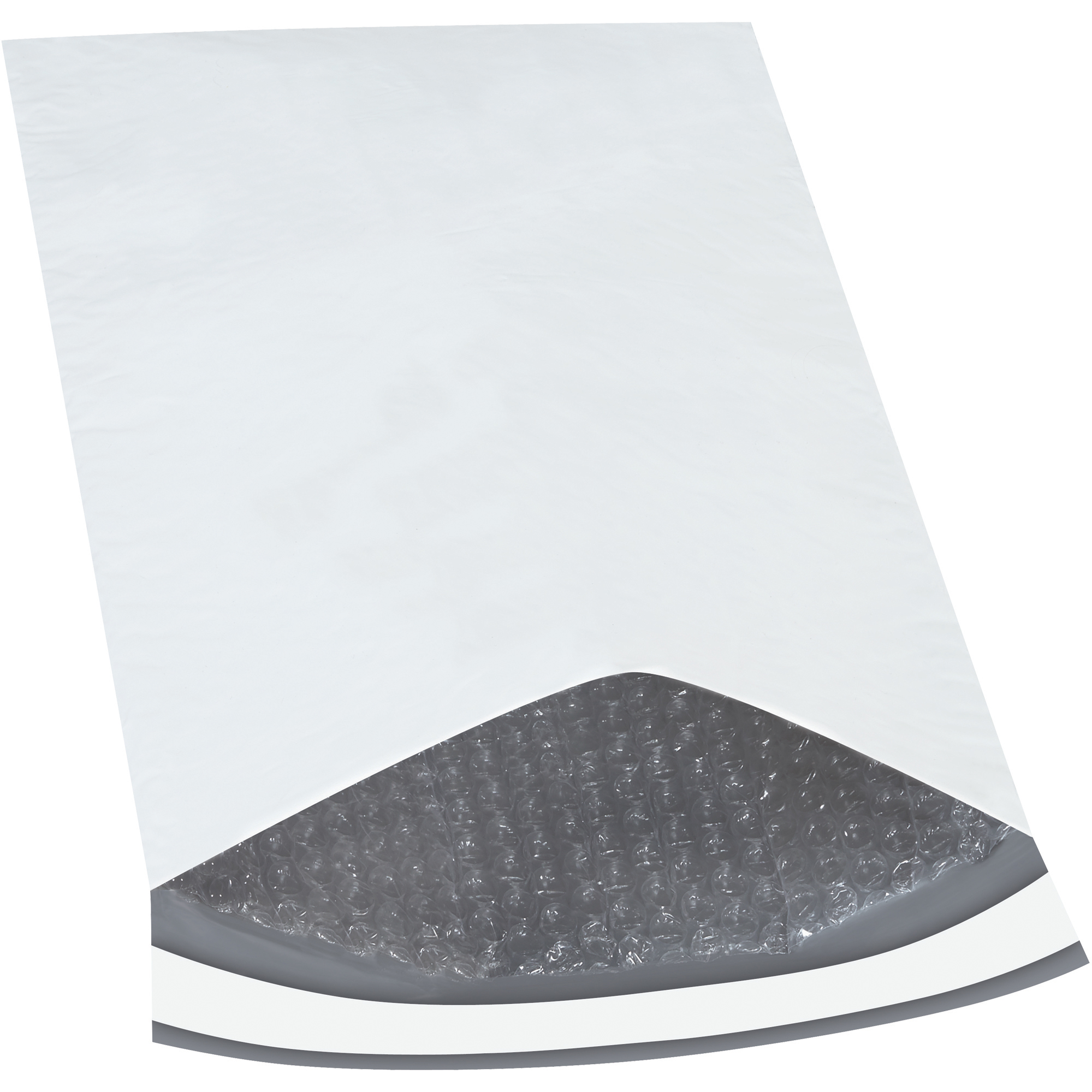Bubble Lined Poly Mailers, 9 1/2" x 14 1/2", White, 100/Case
