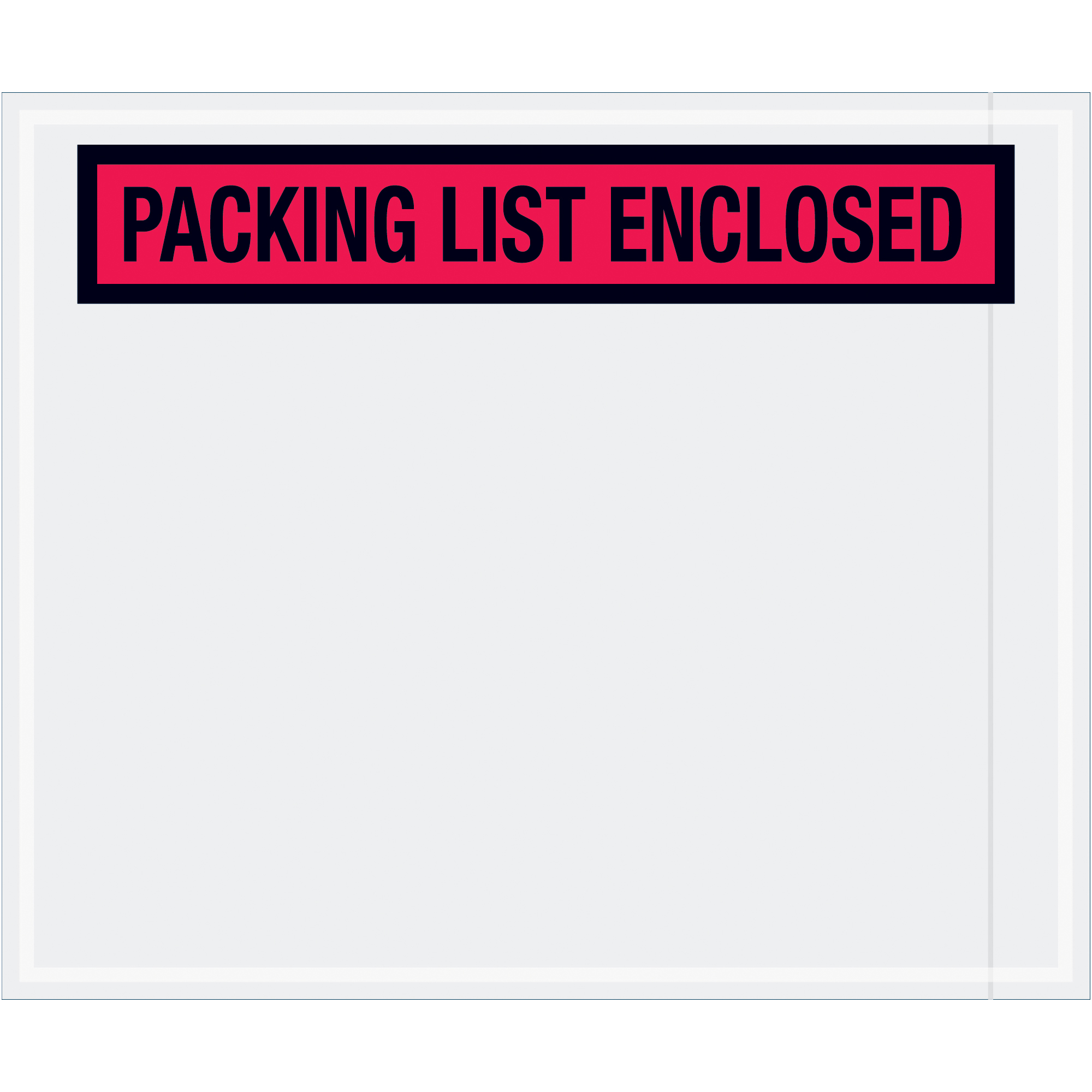 Tape Logic® "Packing List Enclosed" Envelopes, 10" x 12", Red, 500/Case