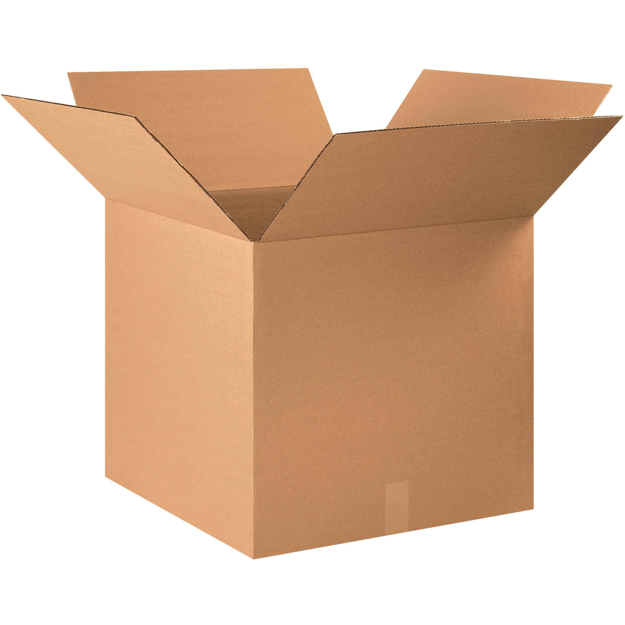 Corrugated Boxes, 22" x 20" x 20", Kraft, 15/Bundle; 150/Skid