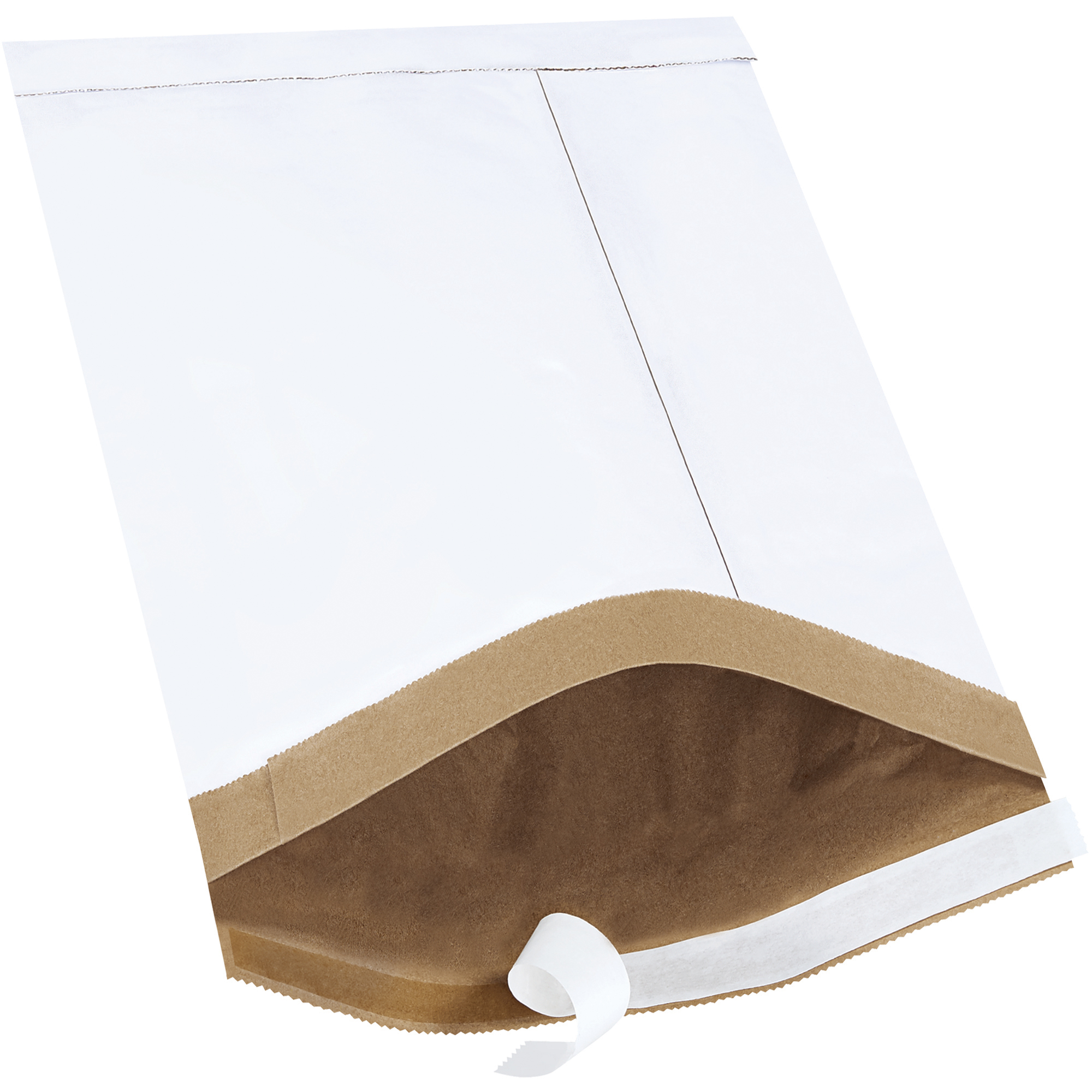 Self-Seal Padded Mailers, 8 1/2" x 14 1/2", White, 25/Case