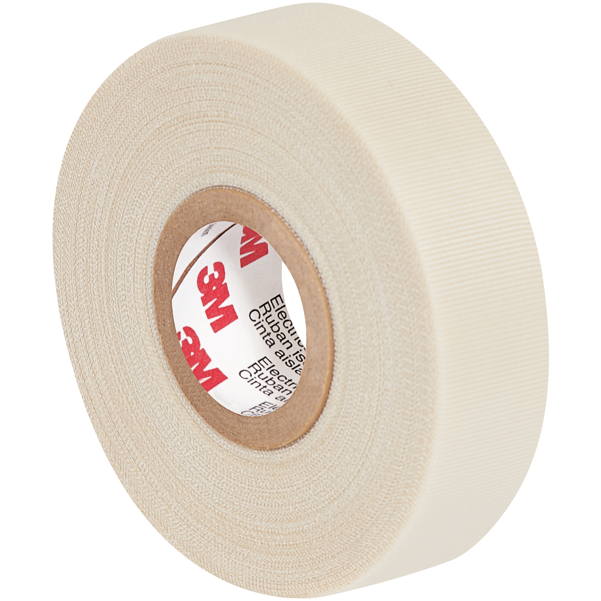 3M™ 69 Glass Cloth Electrical Tape, 7 Mil, 3/4" x 66', White, 50/Case
