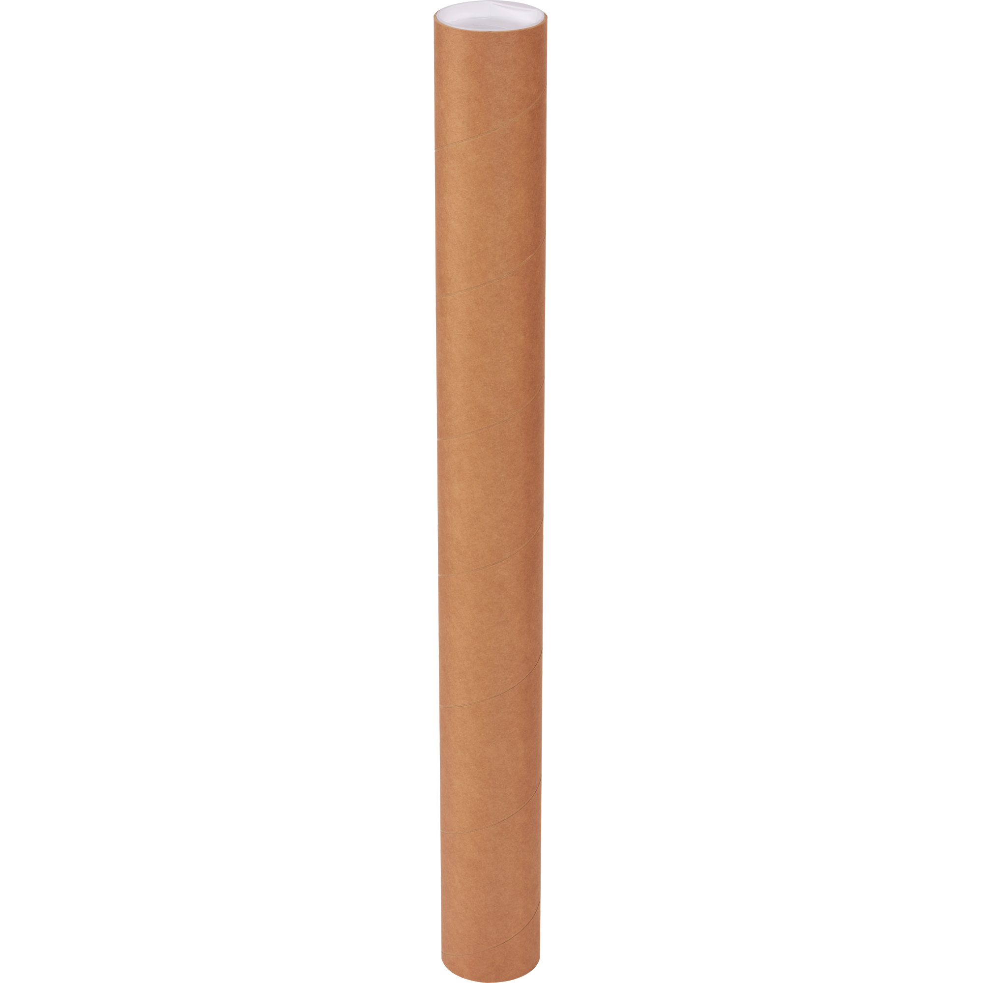 Heavy-Duty Kraft Mailing Tubes, 3" x 30", Kraft, 24/Case
