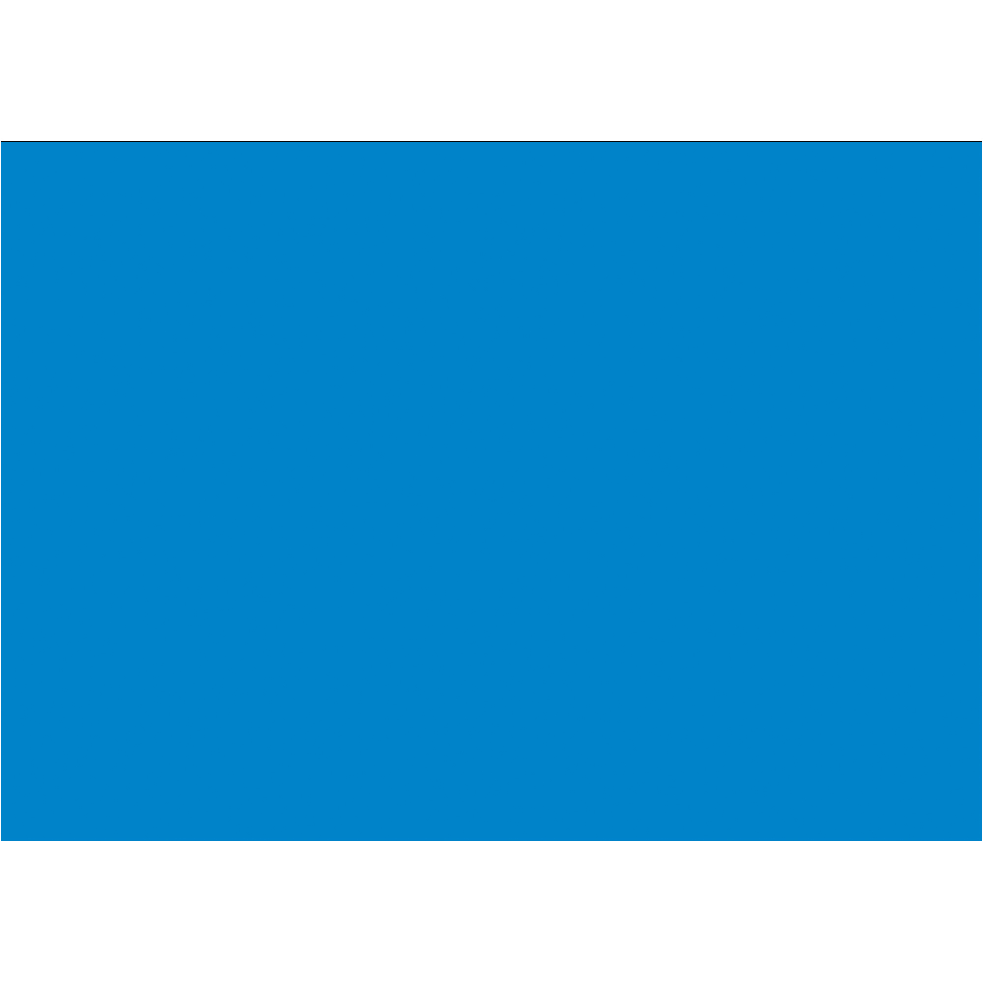 Tape Logic® Inventory Rectangle Labels, 5" x 7", Light Blue, 500/Roll