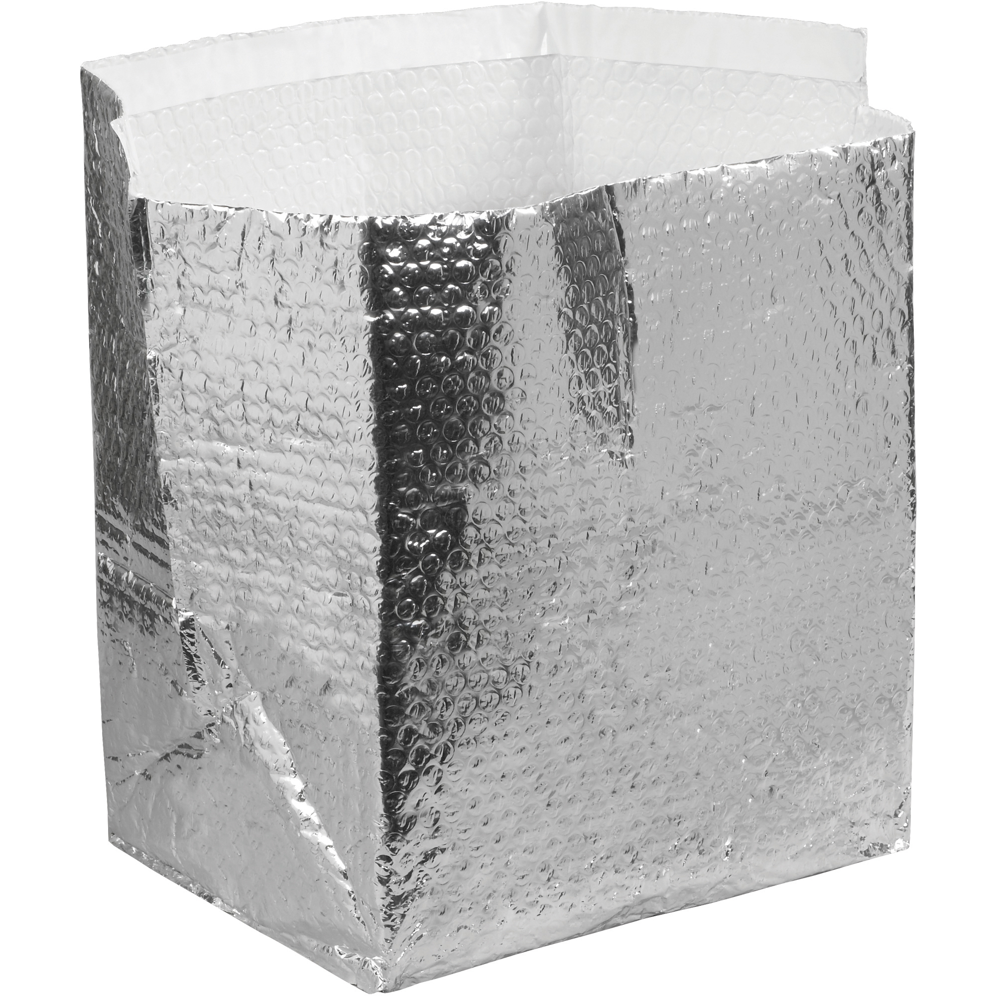 Insulated Box Liners, 12" x 10" x 9", Silver, 25/Case