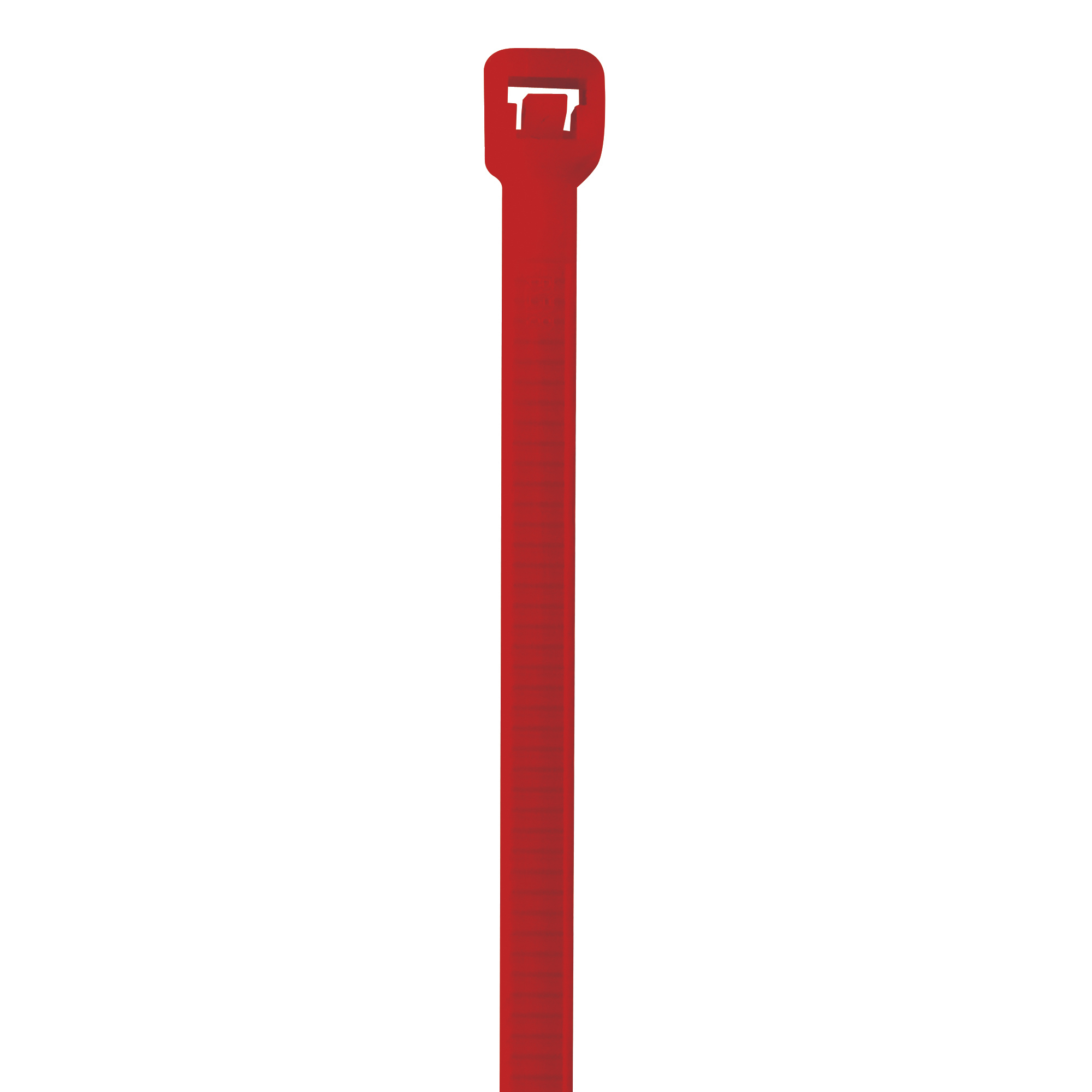 Colored Cable Ties, 40#, 8", Red, 1000/Case