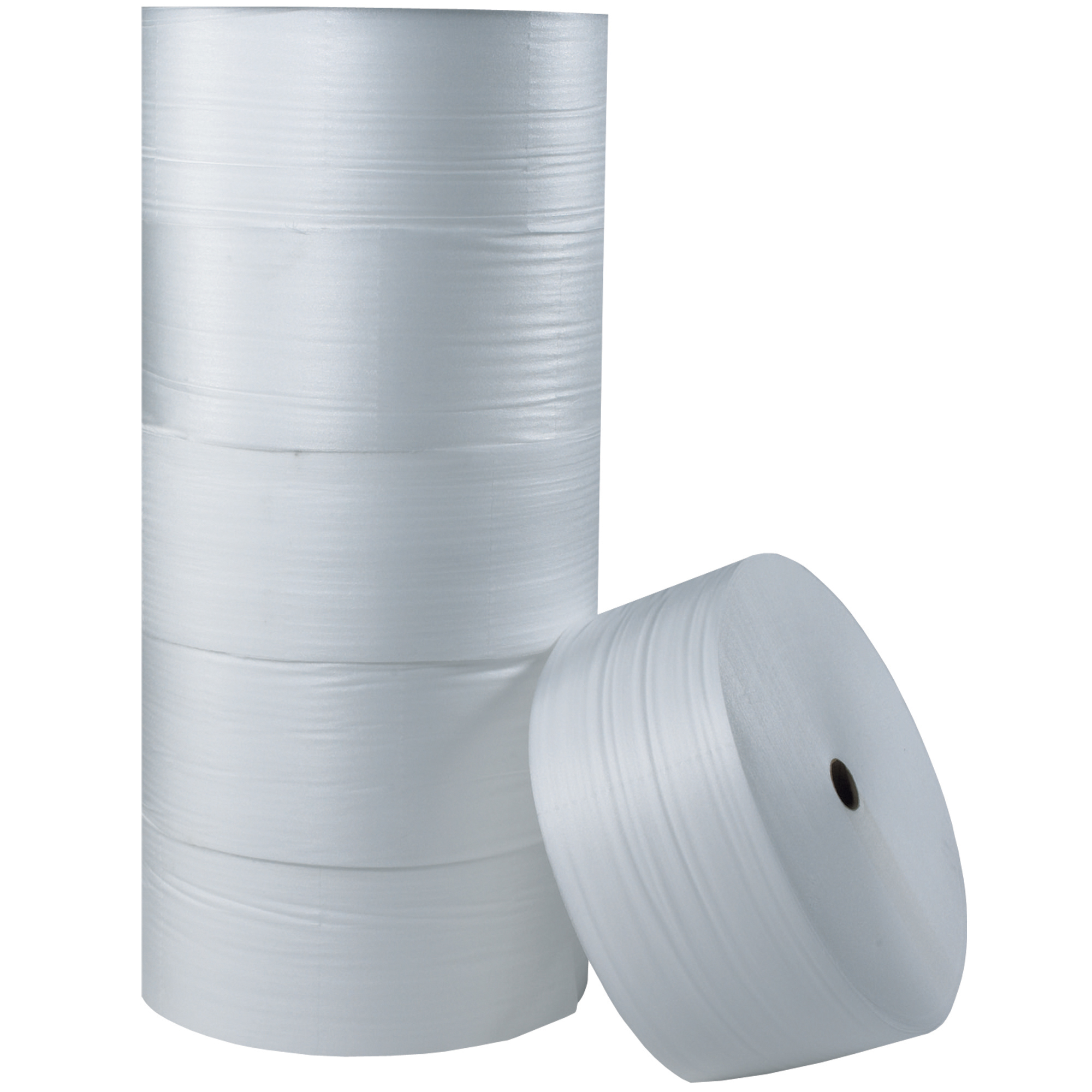 Air Foam Rolls, 1/4" x 36" x 250', White, 2/Bundle