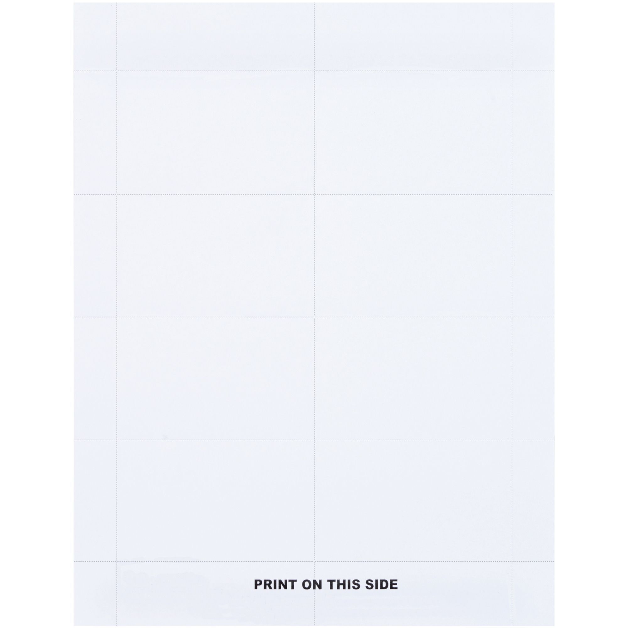 Badge Inserts, Paper, 2" x 3", White, 280/Case