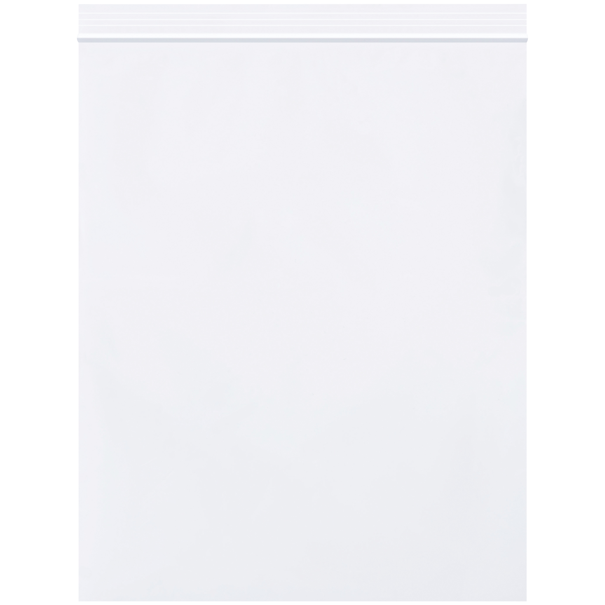 Reclosable 2 Mil Poly Bags, 8" x 10", White, 1000/Case