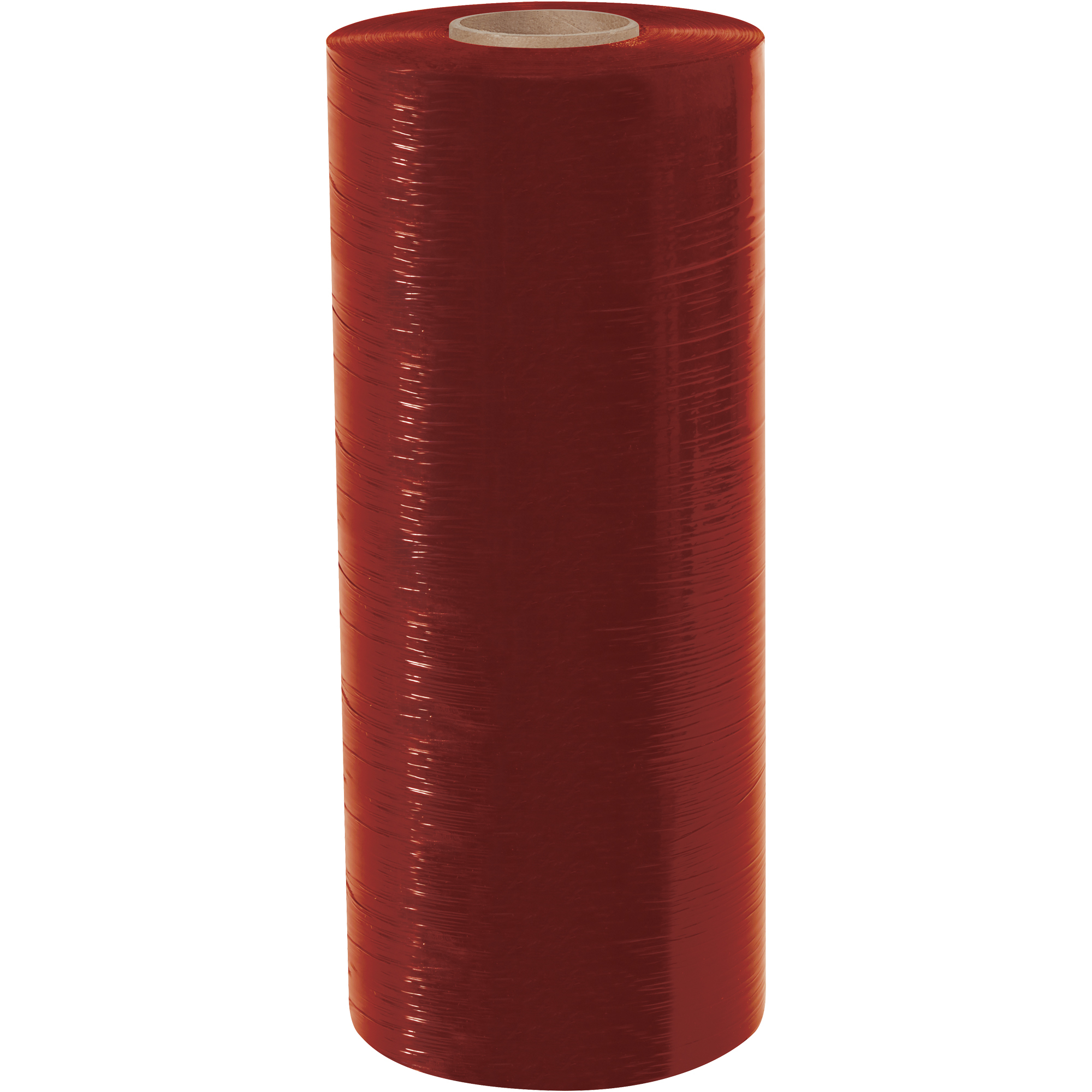 Colored Cast Machine Stretch Film, 20" x 80 Gauge x 6000', Red, 1/Roll