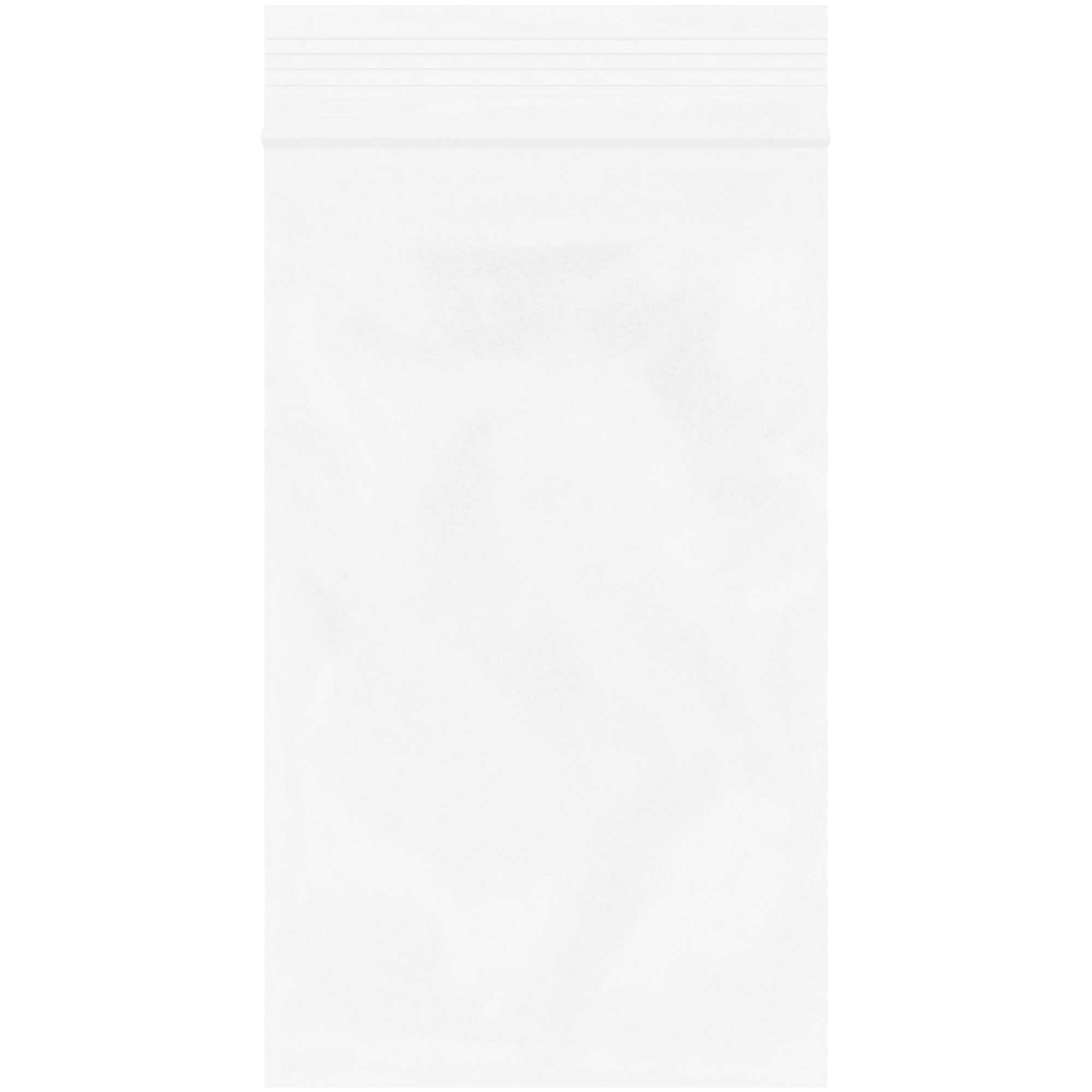 Reclosable 2 Mil Poly Bags, 3" x 5", White, 1000/Case