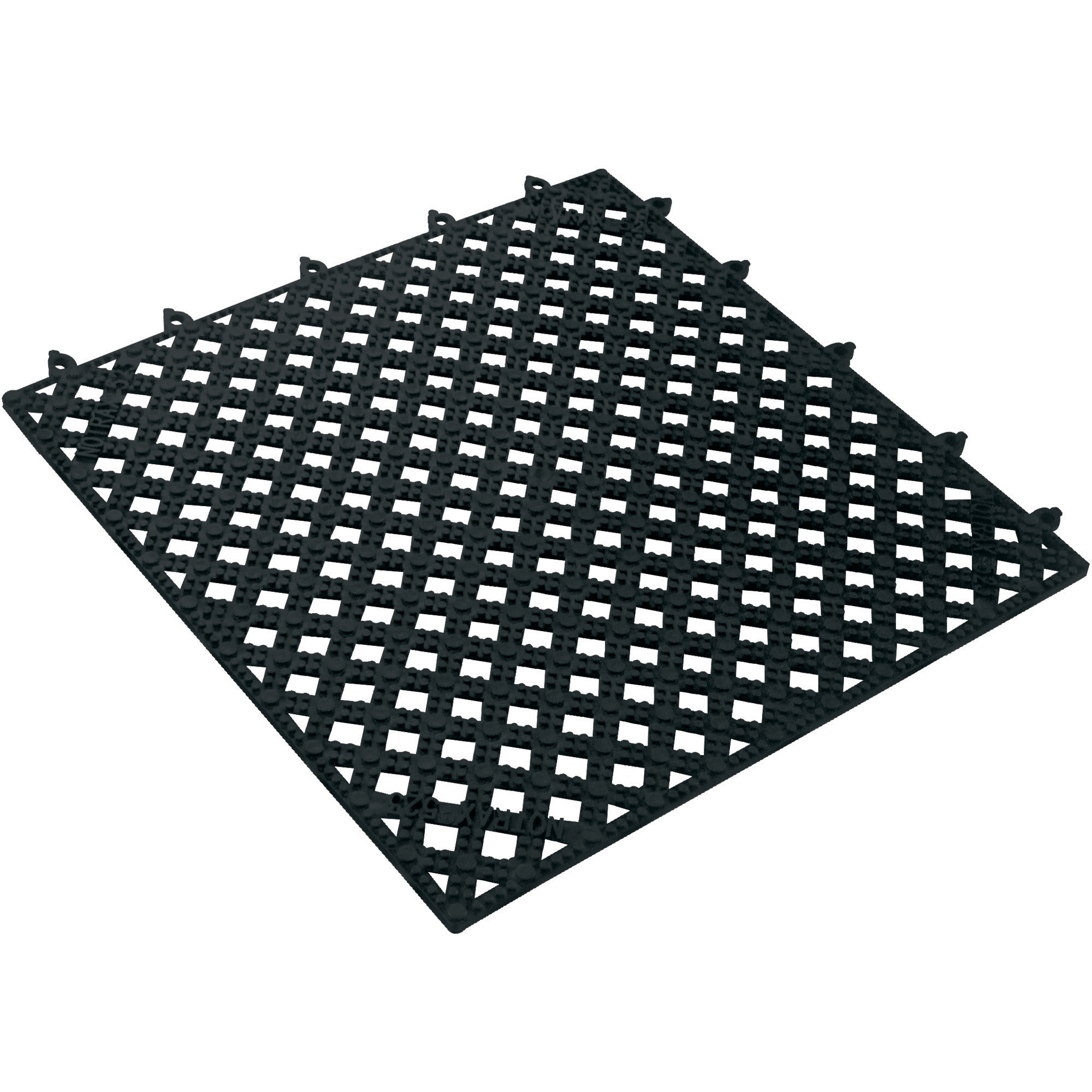 Lok-Tyle™ Drainage Mats, Tile , 12" x 12", Black, 1/Each