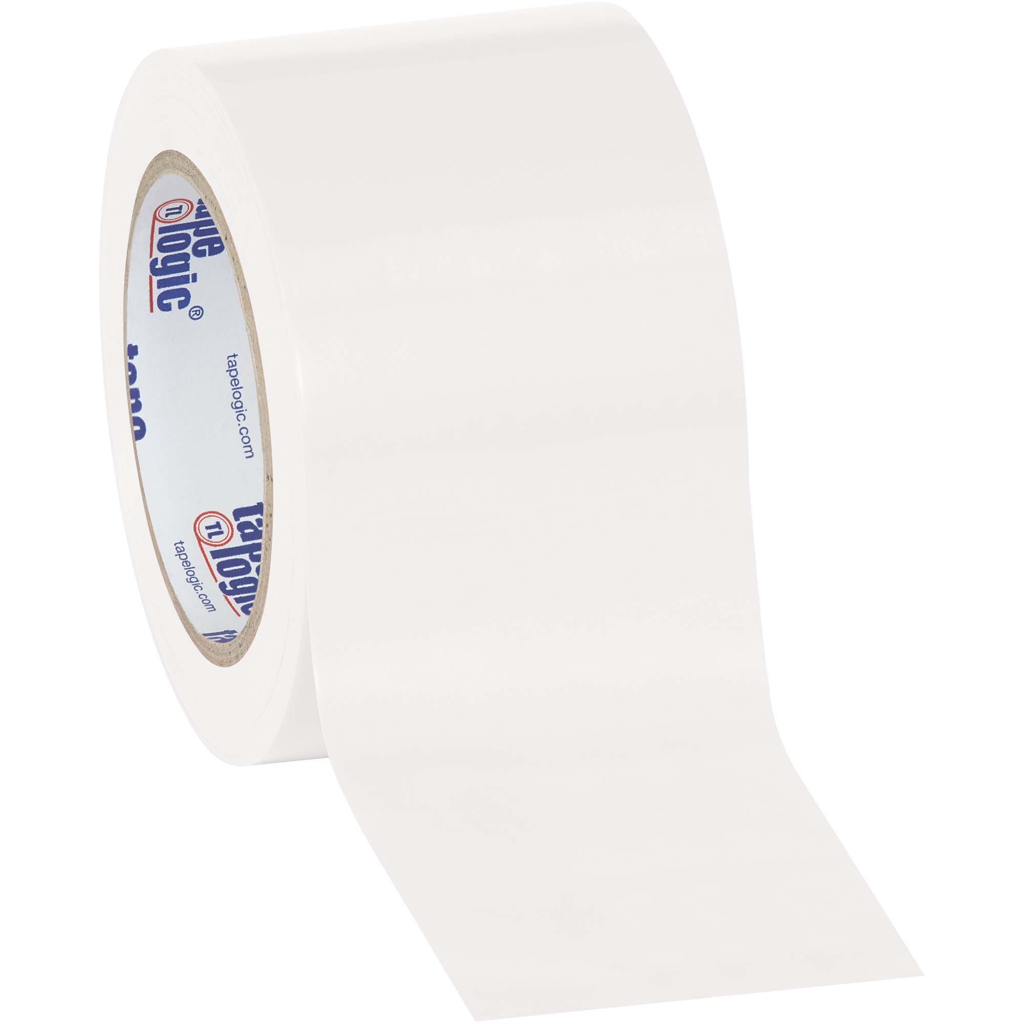 Tape Logic® Solid Vinyl Safety Tape, 6.0 Mil, 3" x 36 yds., White, 3/Case
