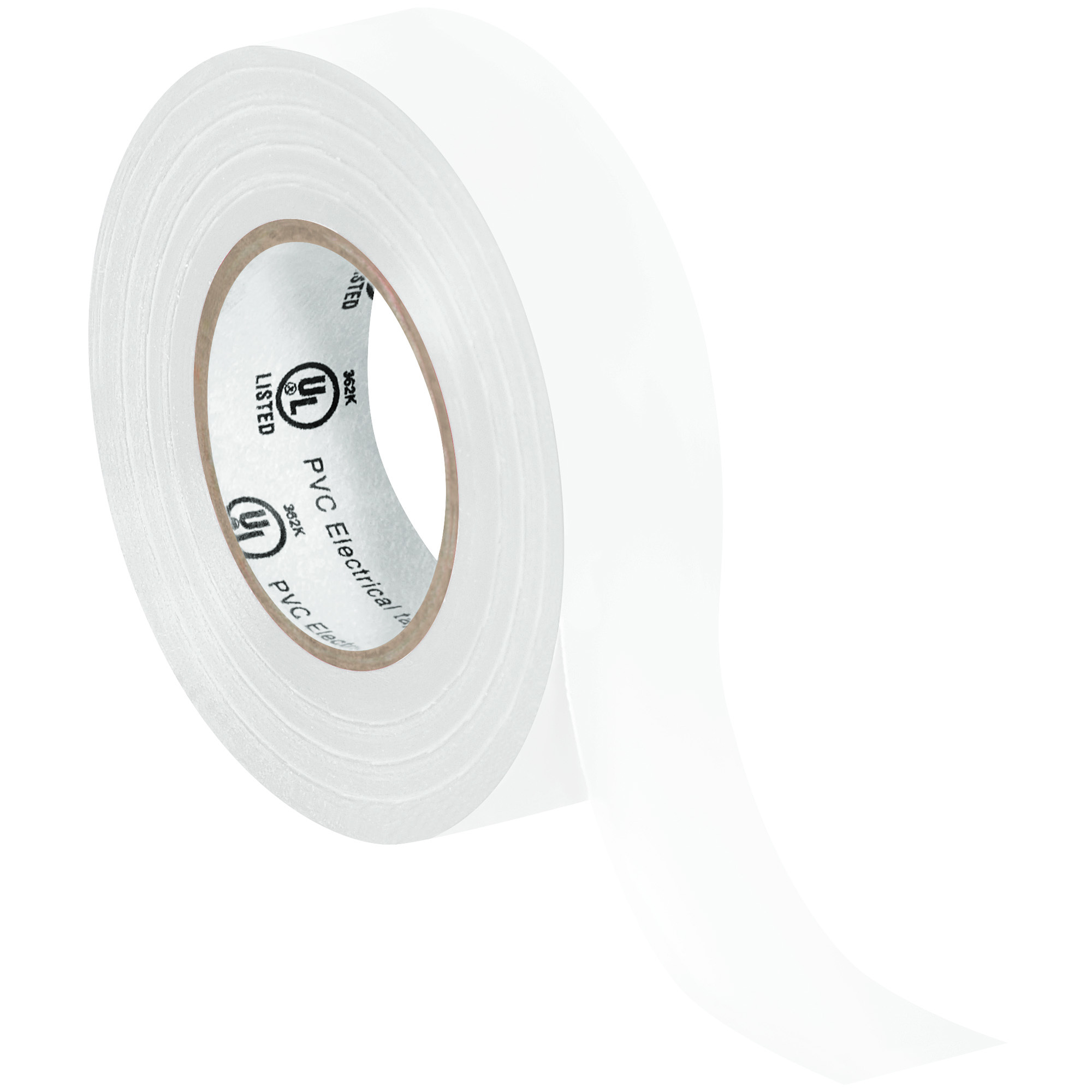 Electrical Tape, 7.0 Mil, 3/4"x 20 yds., White, 200/Case
